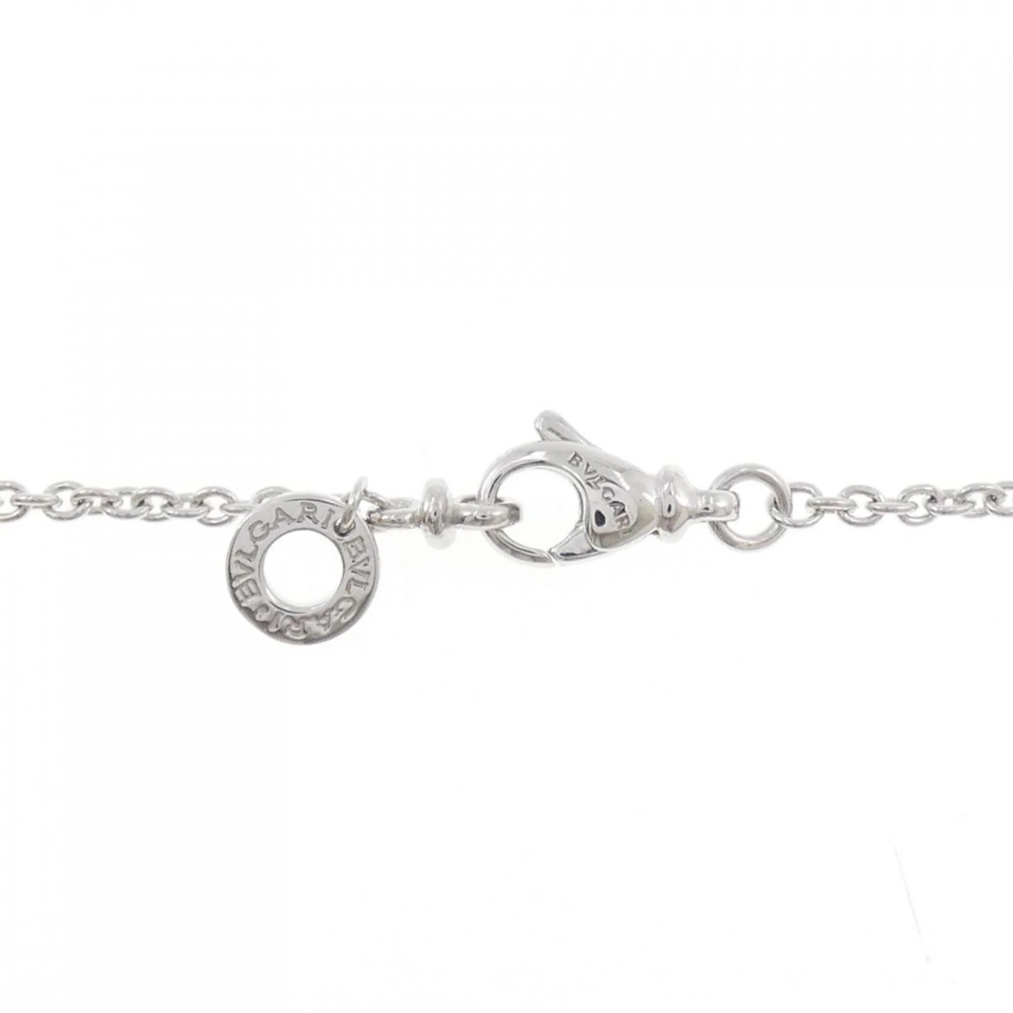 Pendant Necklace 18K White Gold with Diamond - Image 5