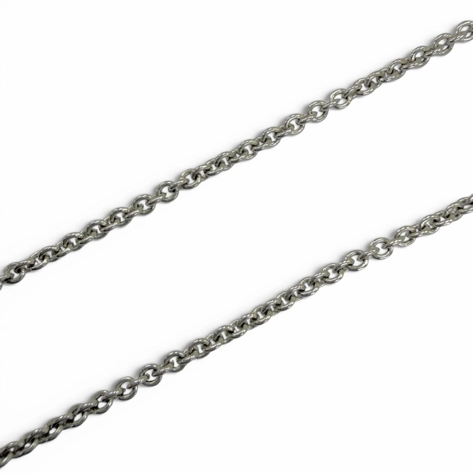 Pendant Necklace Sterling Silver with Onyx and Ruby - Image 7