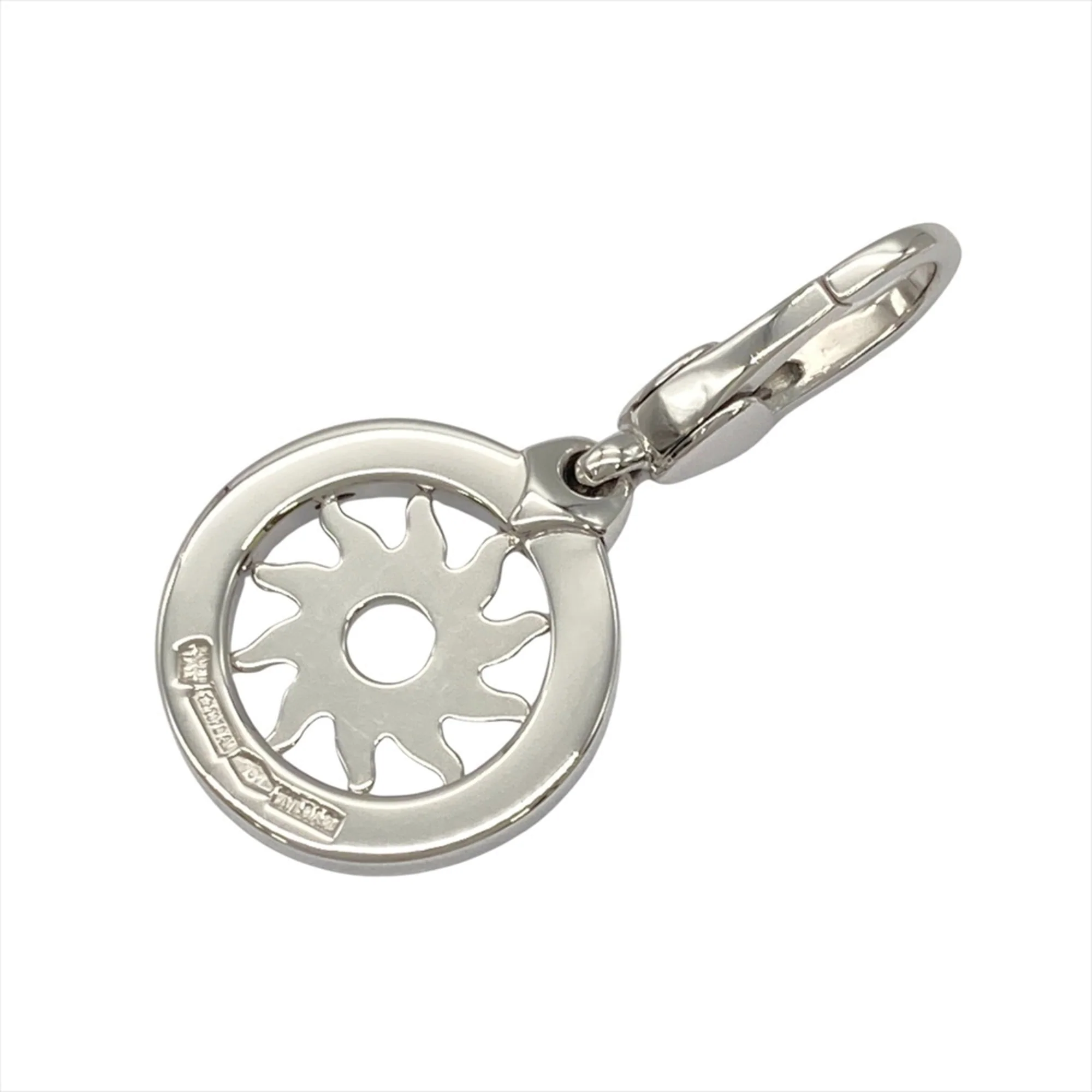 Tondo Sun Pendant 18K White Gold - Image 3