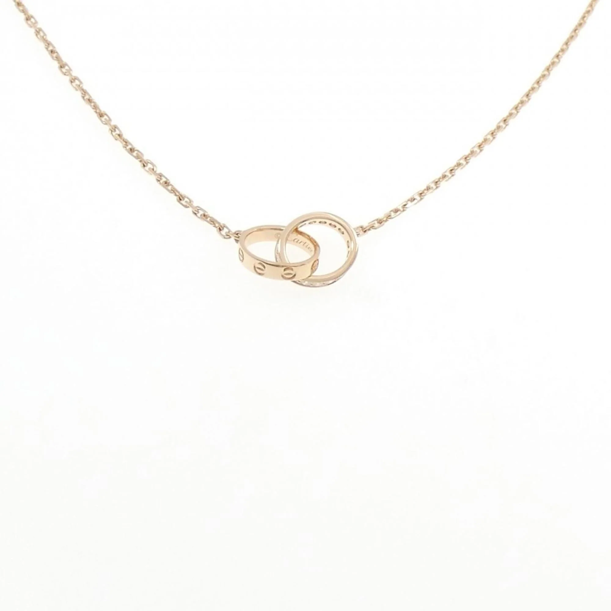 Baby Love Pendant Necklace 18K Rose Gold with Diamond