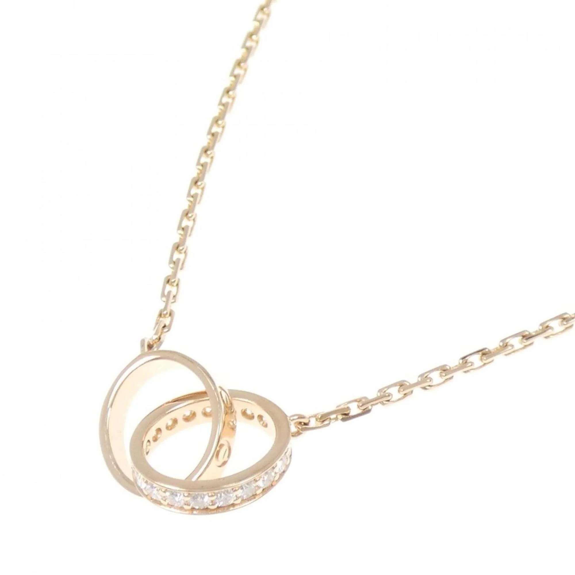 Baby Love Pendant Necklace 18K Rose Gold with Diamond - Image 2