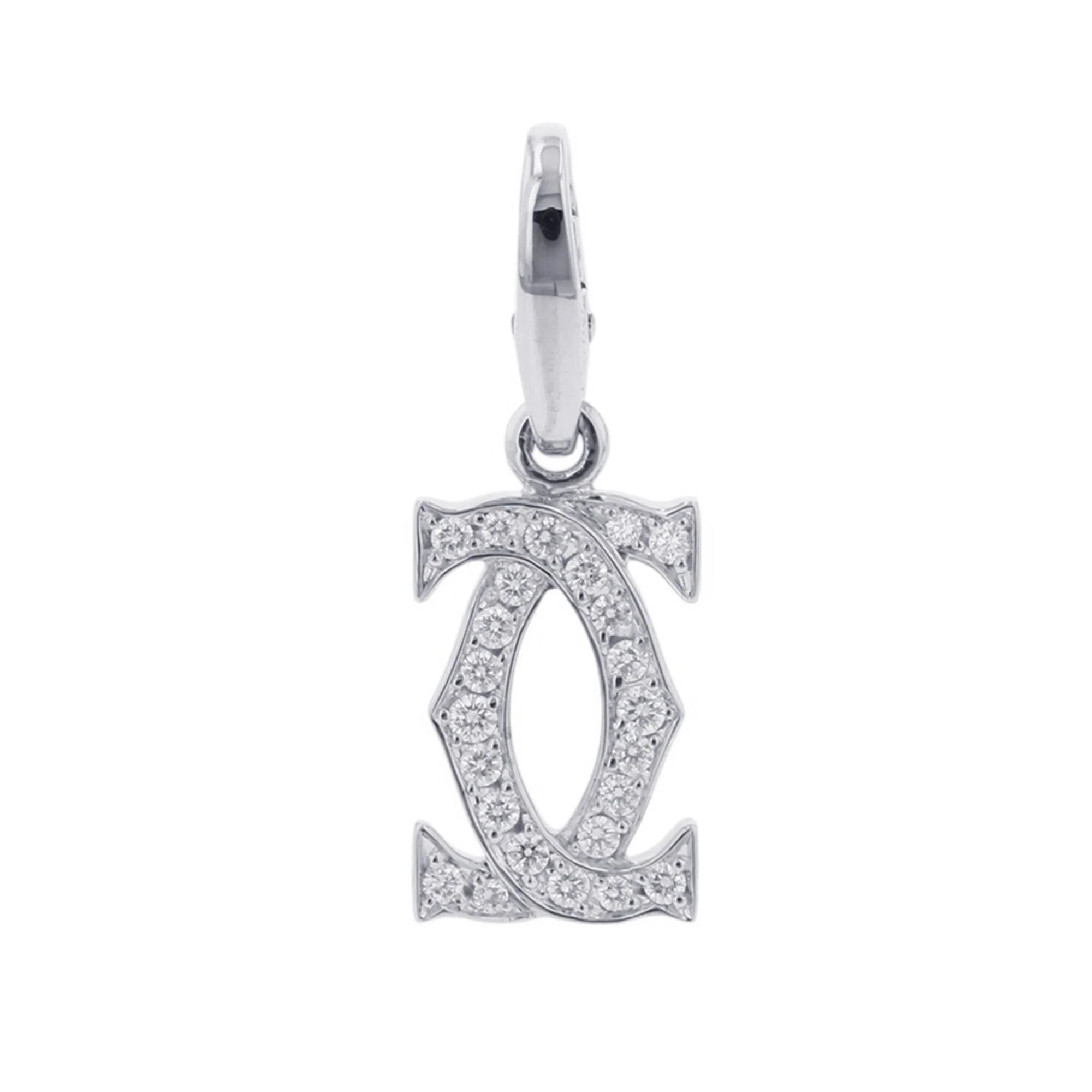 Charm 18K White Gold With Diamond