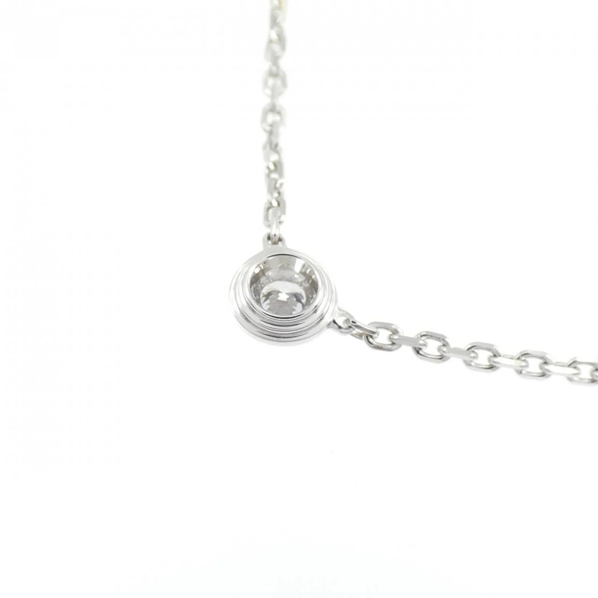 Damour Pendant Necklace 18K White Gold - Image 4