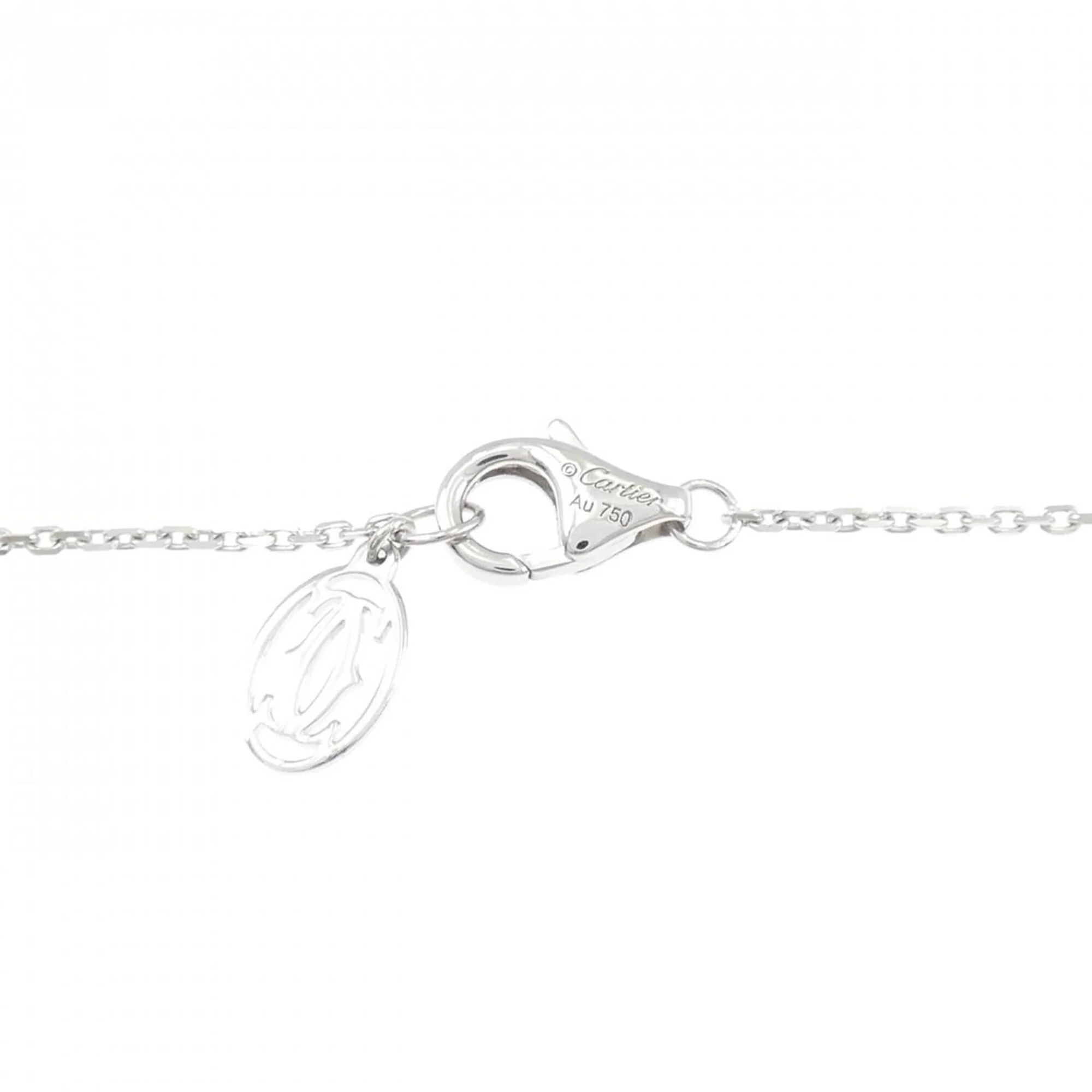 Damour Pendant Necklace 18K White Gold - Image 5
