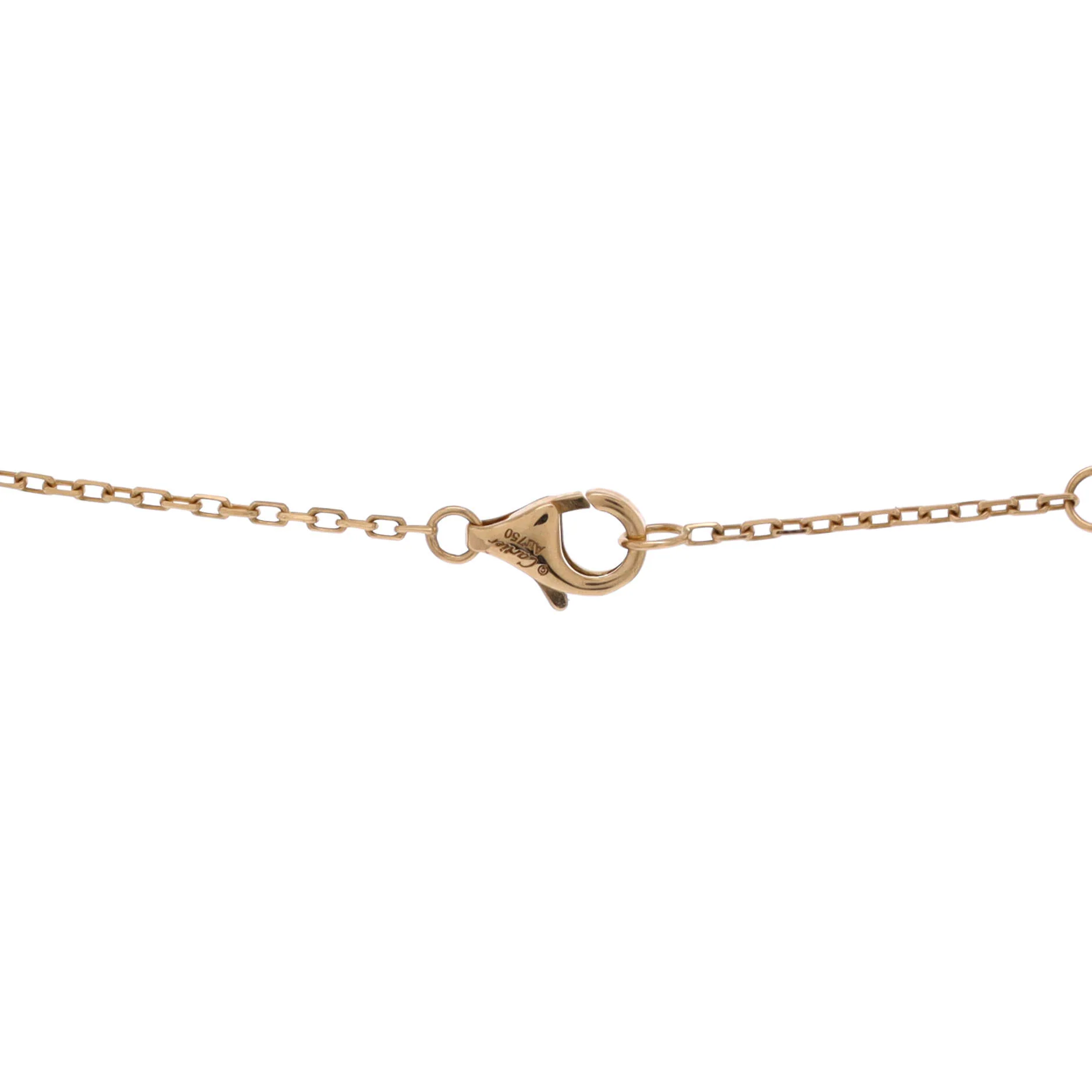 Juste un Clou Pendant Necklace 18K Yellow Gold with Diamonds - Image 3