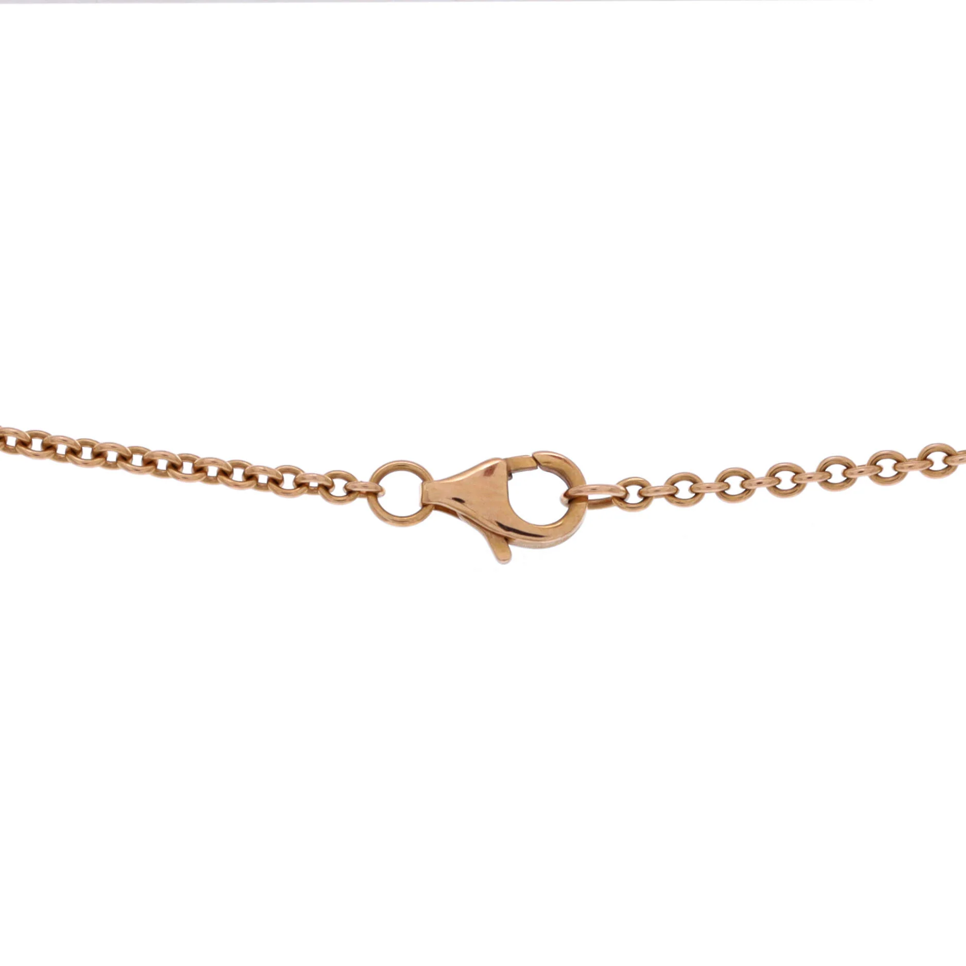 Love Interlocking Necklace 18K Rose Gold - Image 3