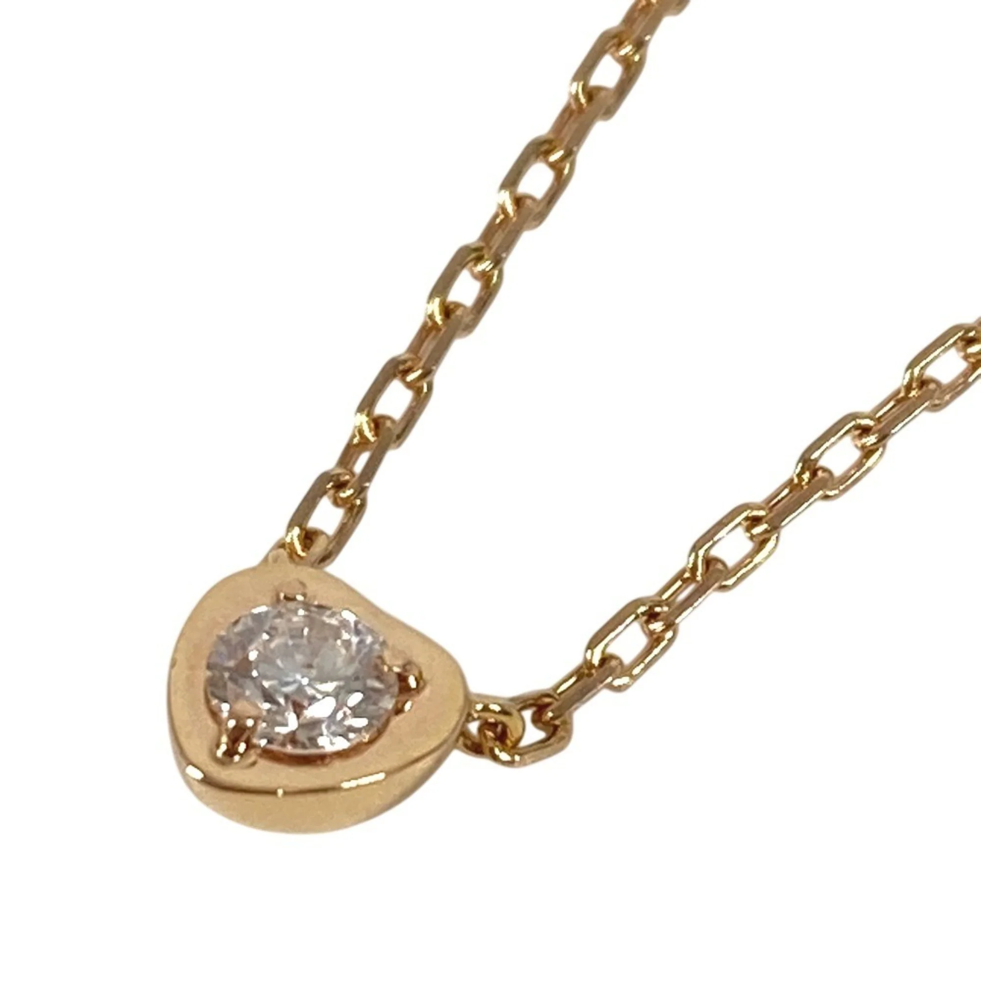 Pendant Necklace 18K Gold with Diamond