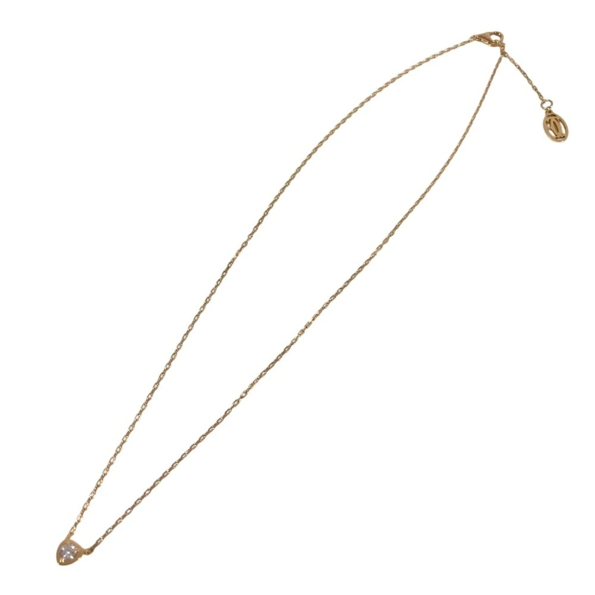 Pendant Necklace 18K Gold with Diamond - Image 2
