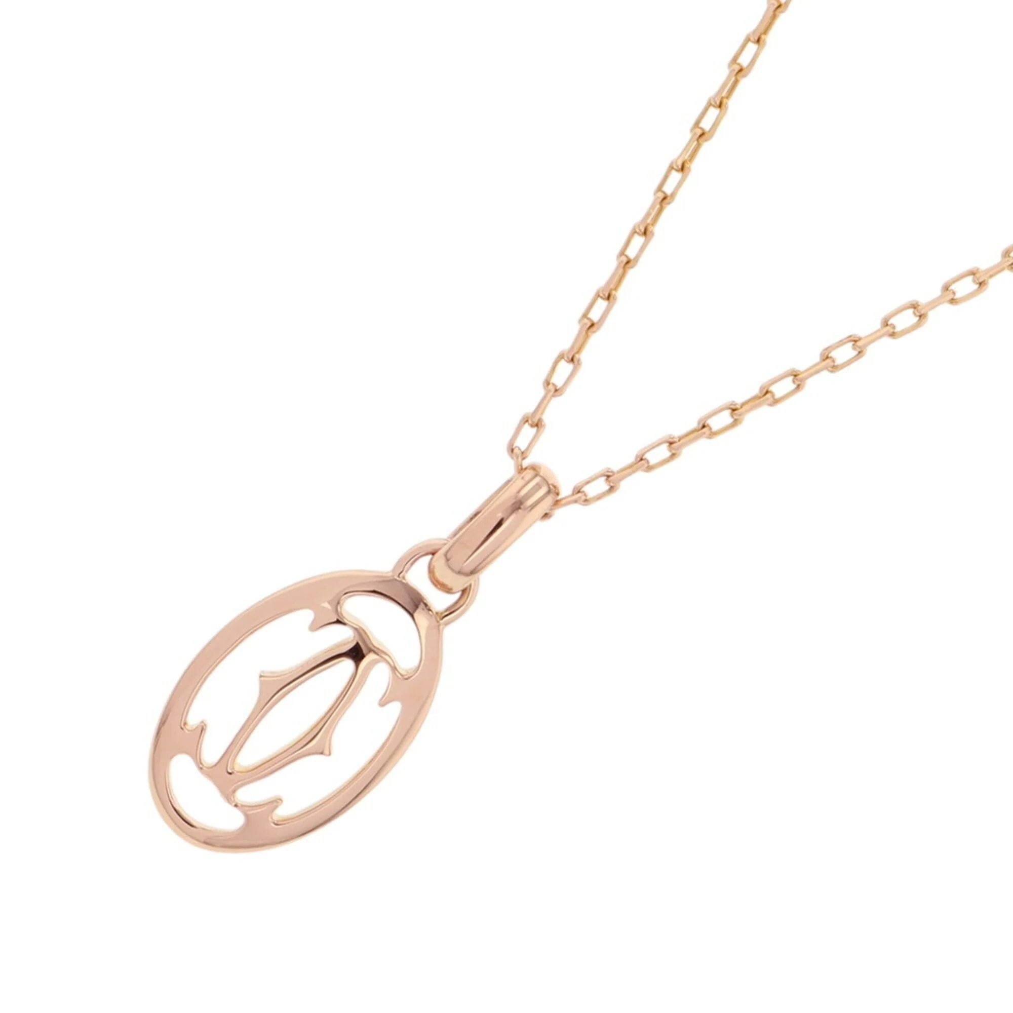 Pendant Necklace 18K Rose Gold With Diamond - Image 3