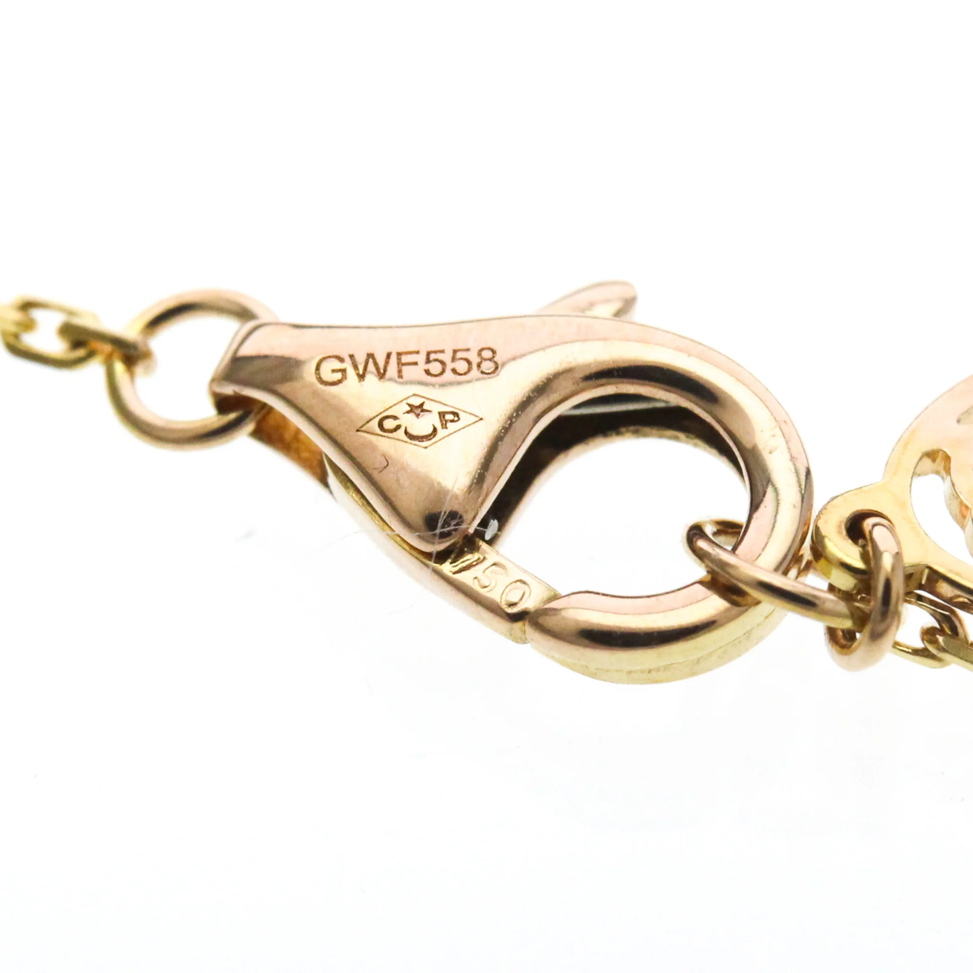 Pendant Necklace 18K Rose Gold with Diamond - Image 9