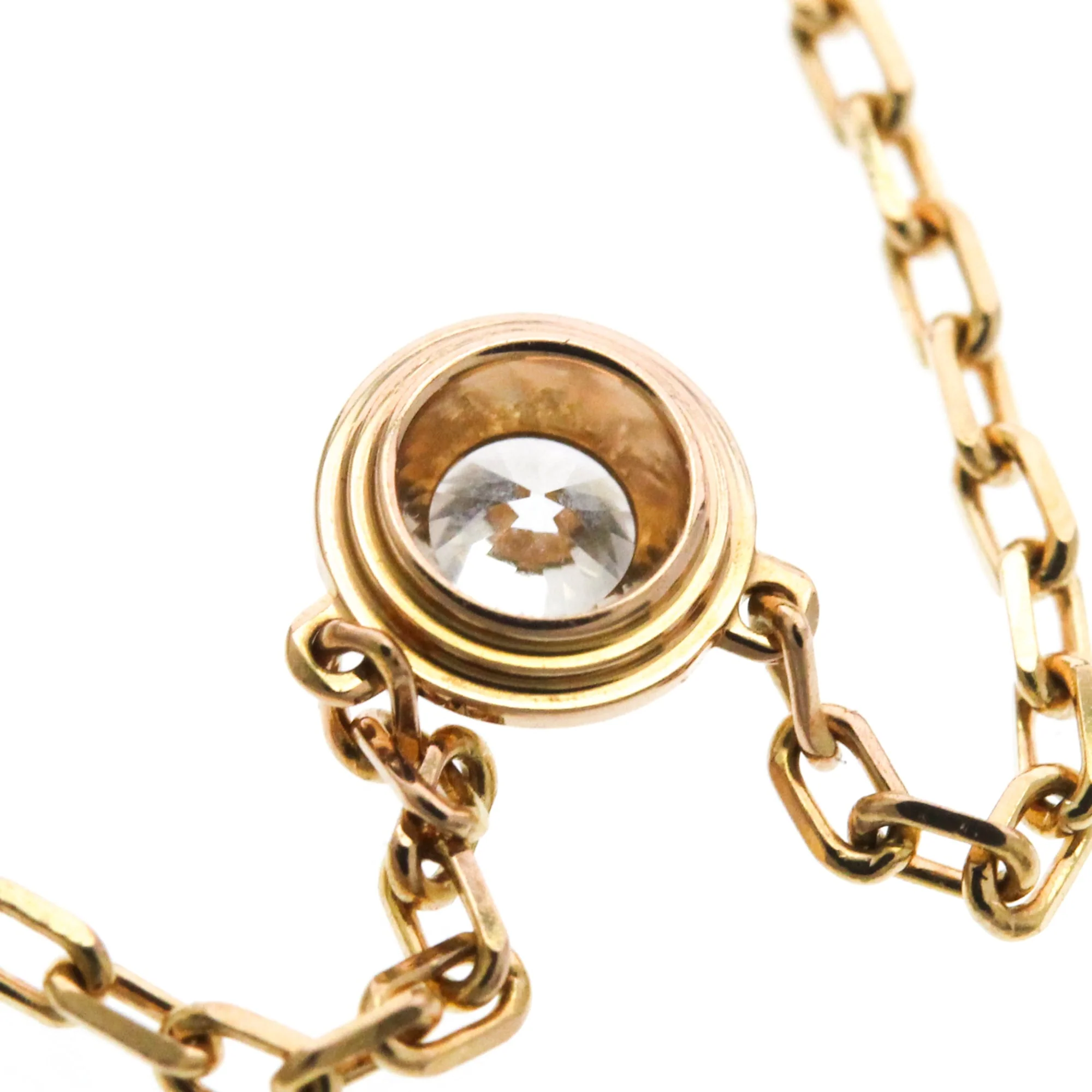 Pendant Necklace 18K Rose Gold with Diamond - Image 8