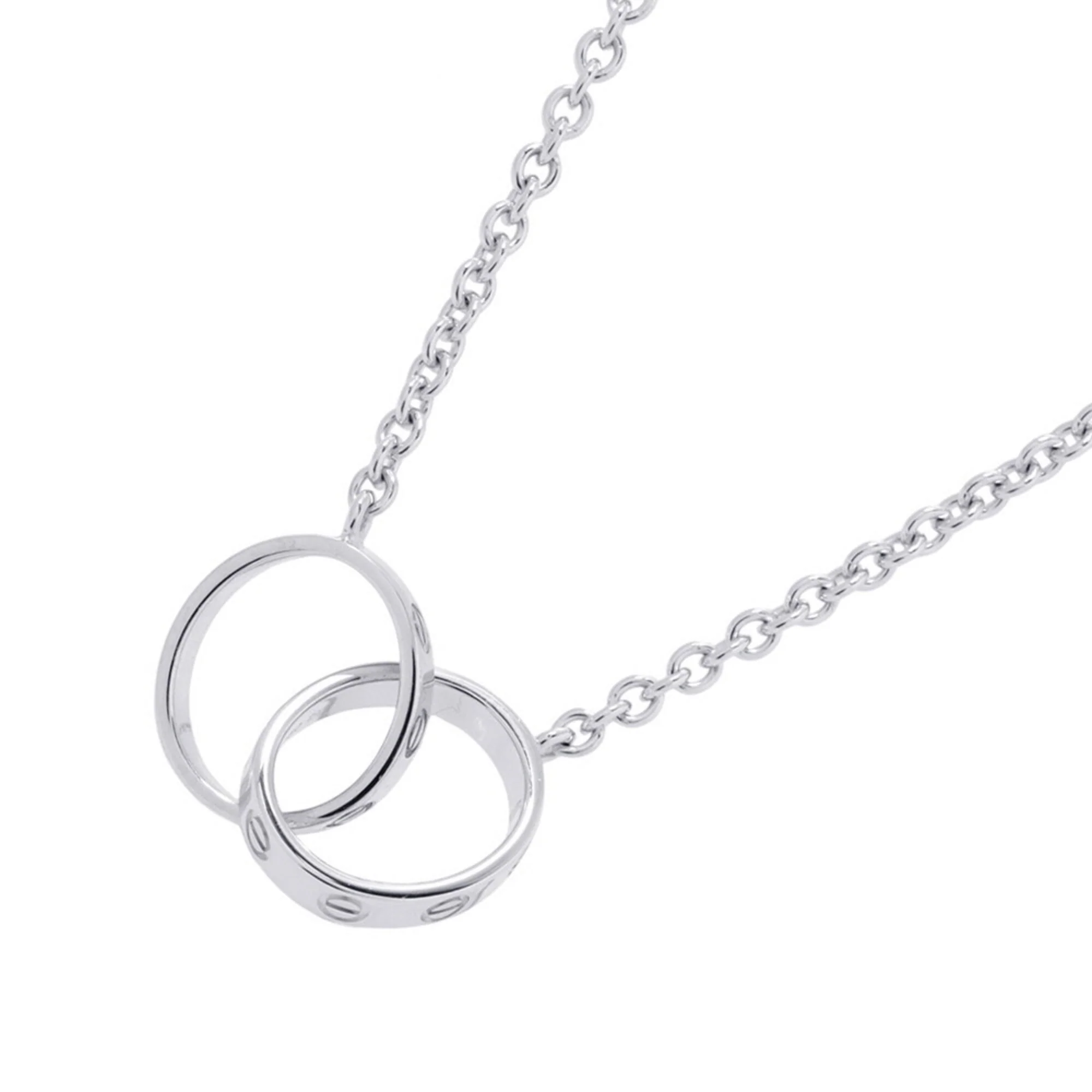 Pendant Necklace 18K White Gold - Image 3