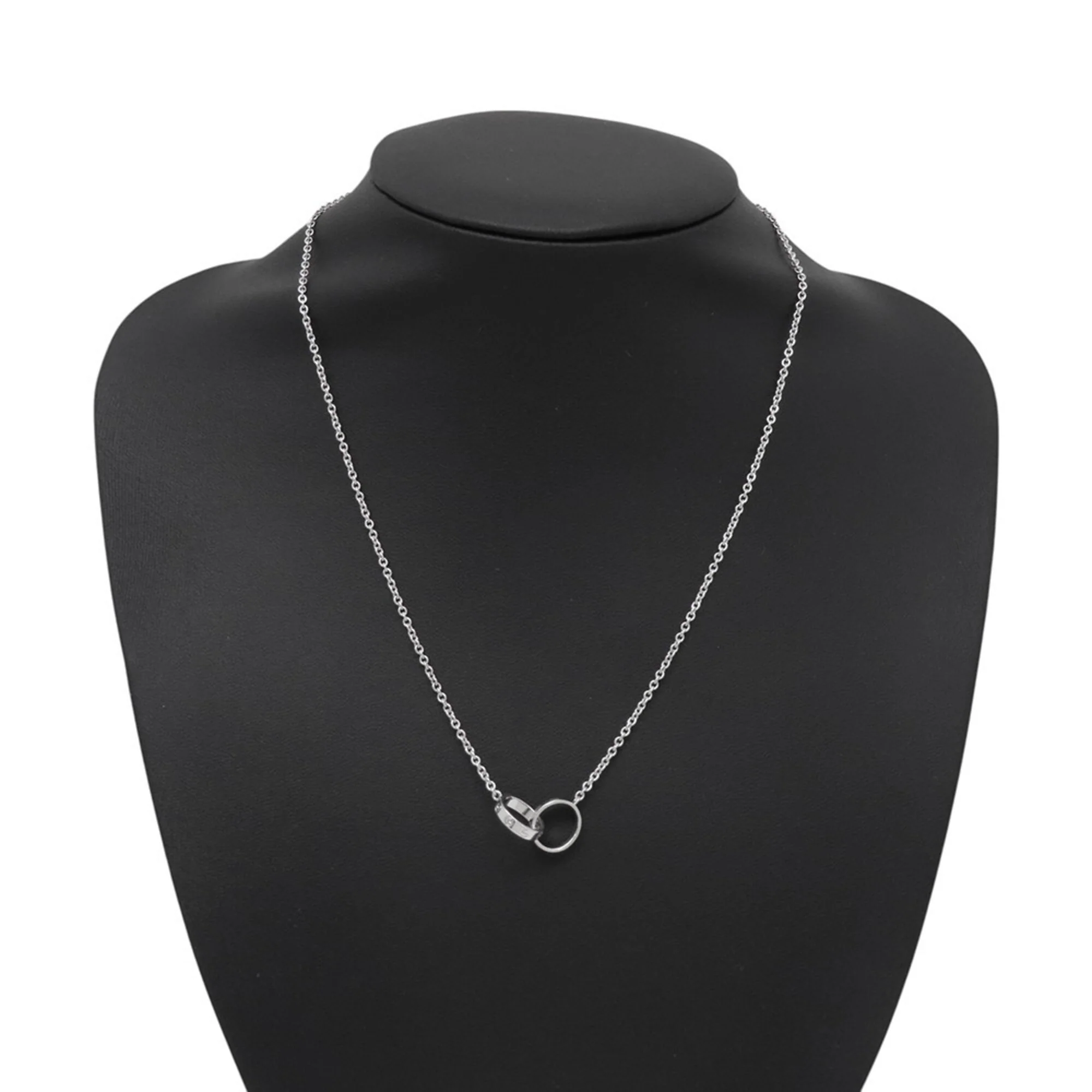 Pendant Necklace 18K White Gold - Image 4