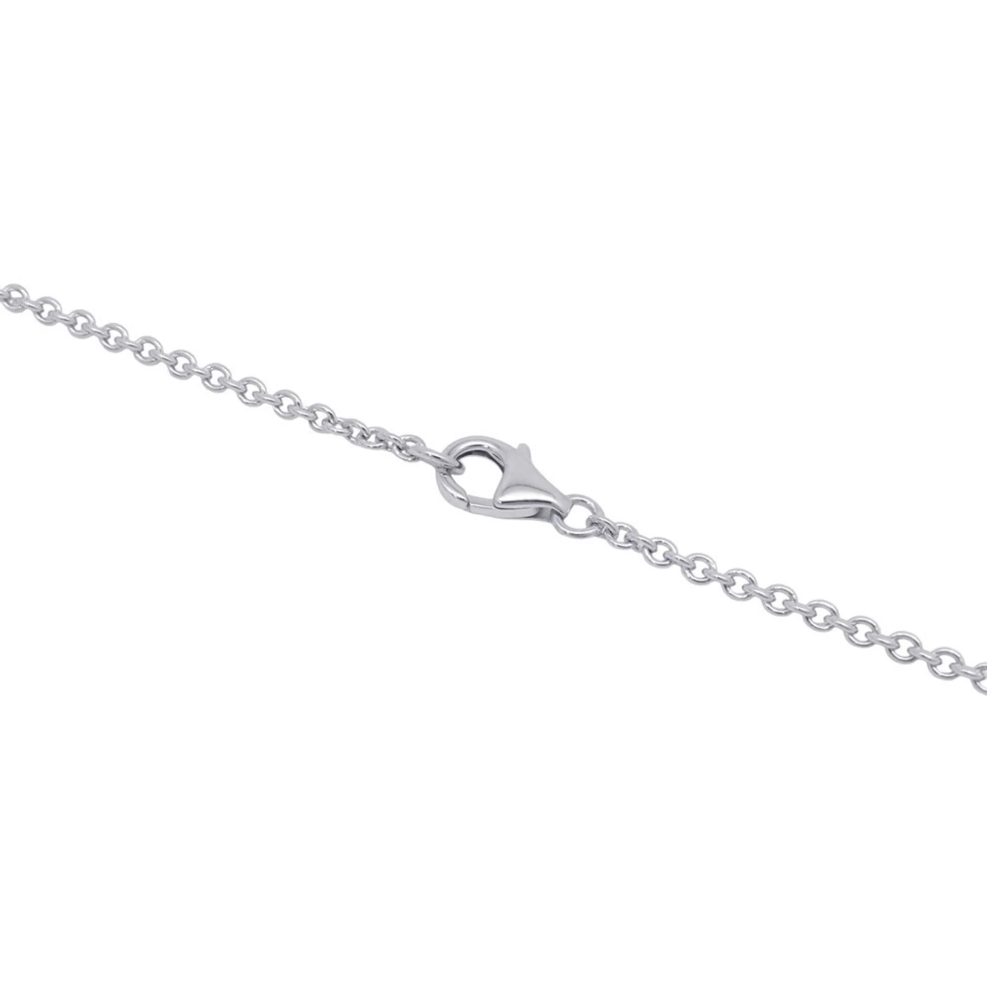 Pendant Necklace 18K White Gold - Image 5