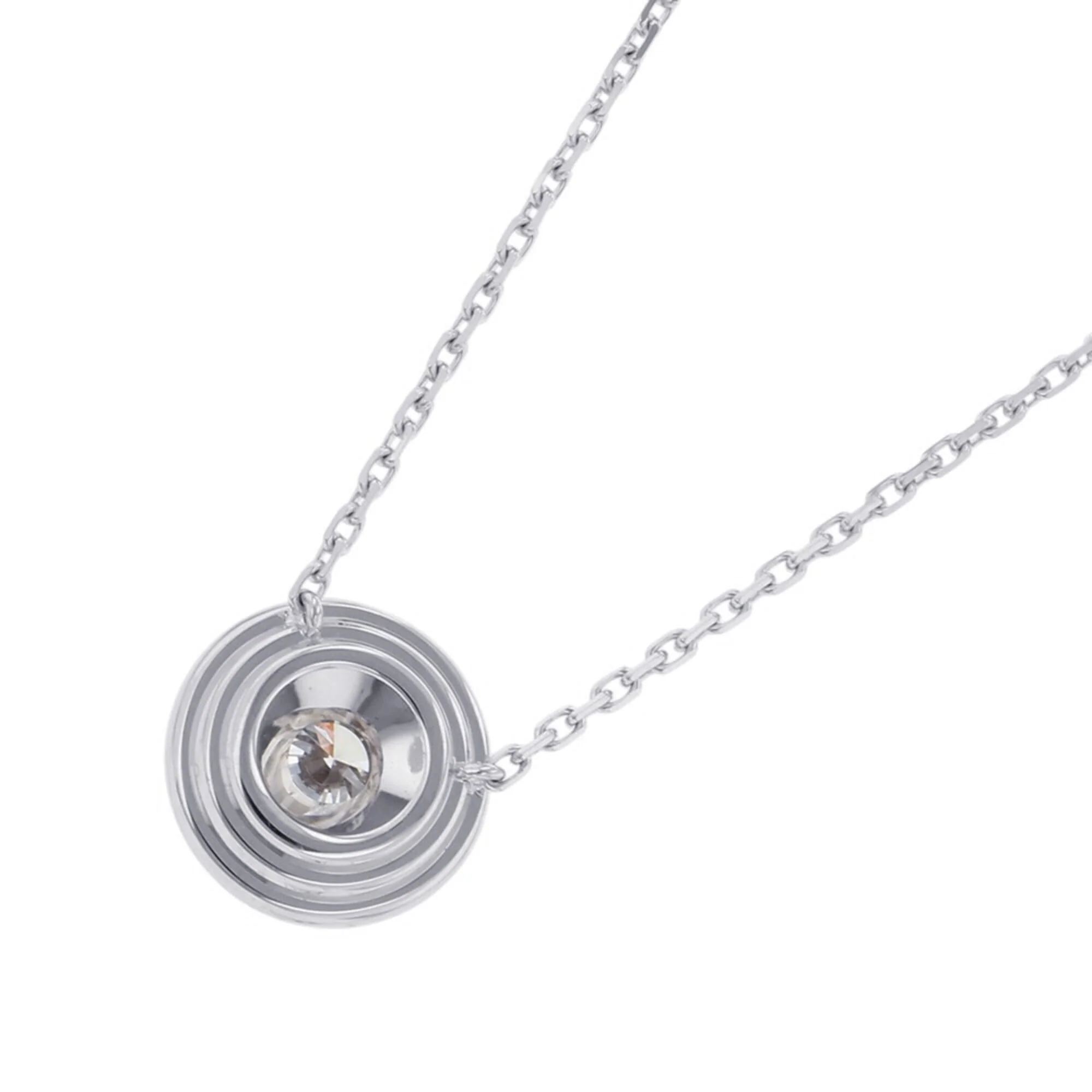 Pendant Necklace 18K White Gold - Image 3