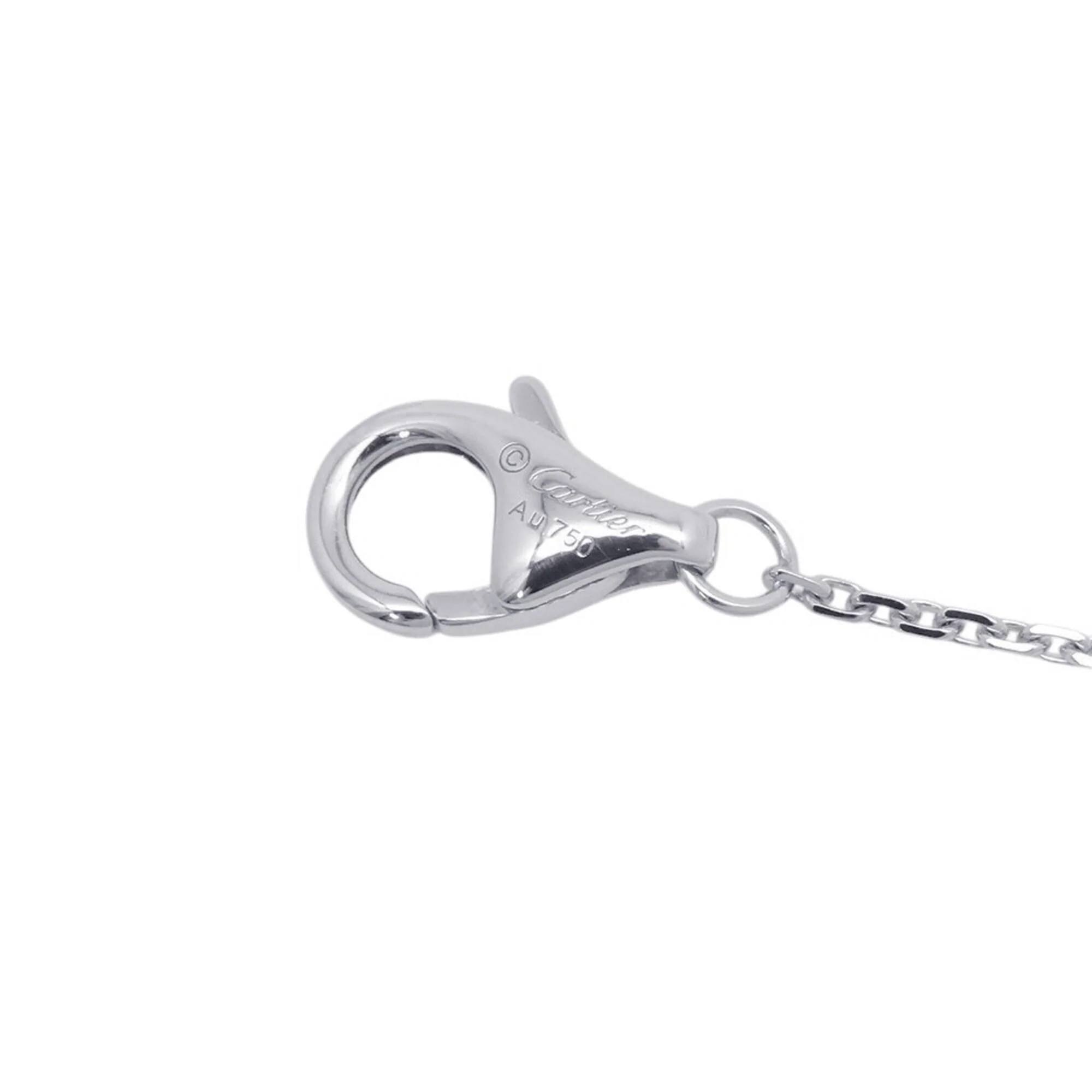 Pendant Necklace 18K White Gold - Image 8
