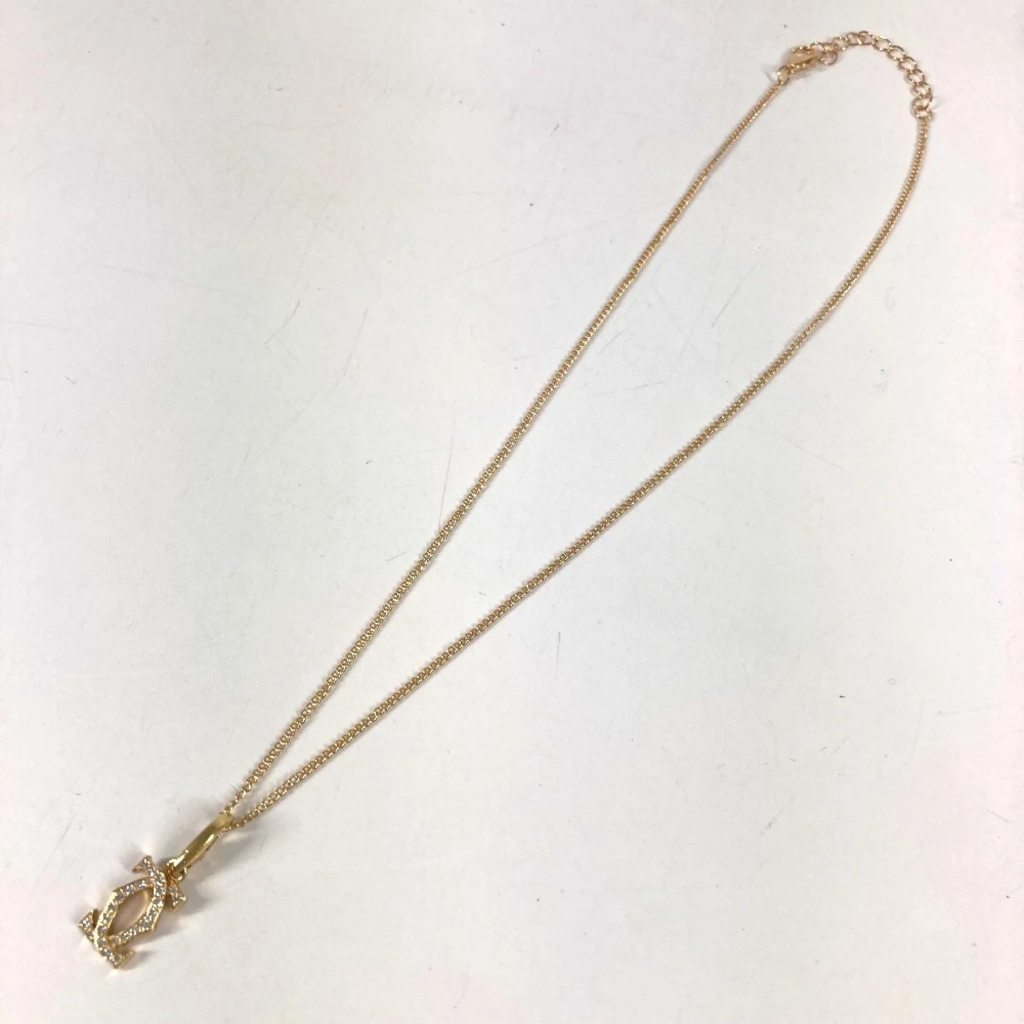Pendant Necklace 18K Yellow Gold with Diamond - Image 2