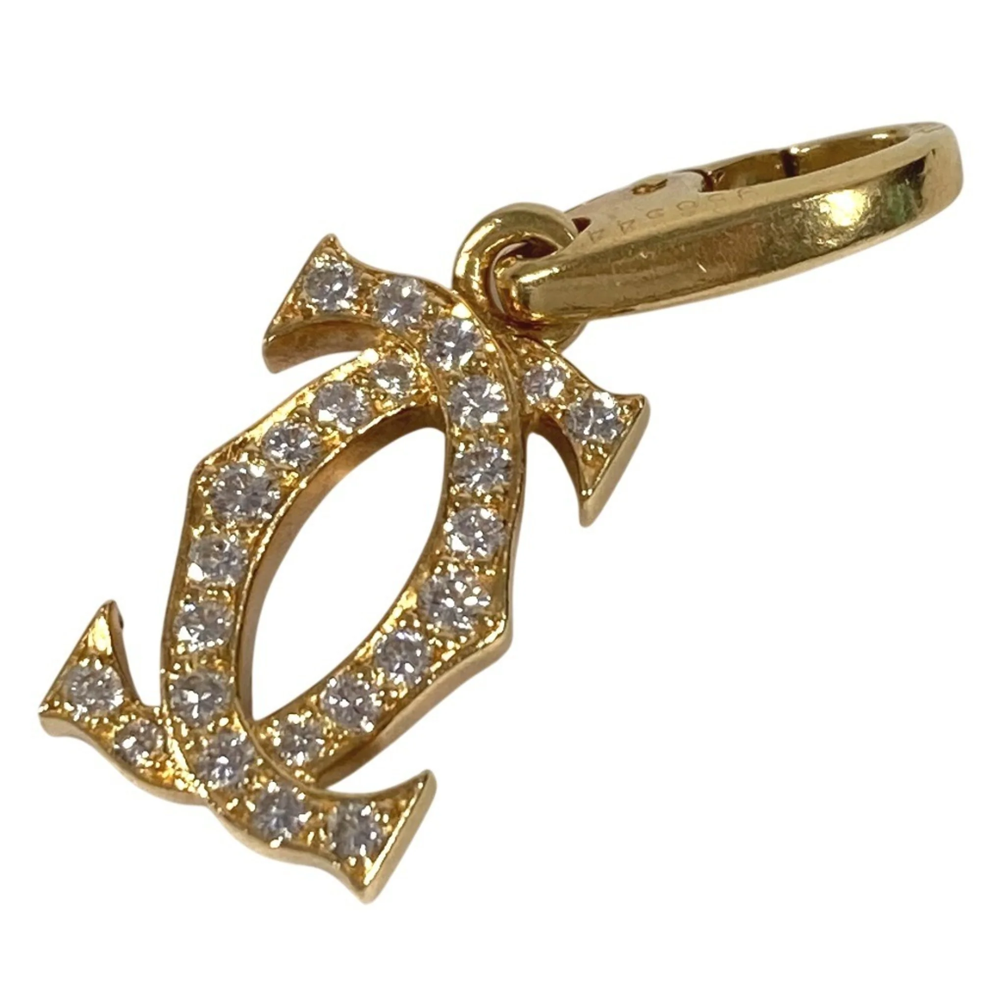 Pendant Necklace 18K Yellow Gold with Diamond - Image 4