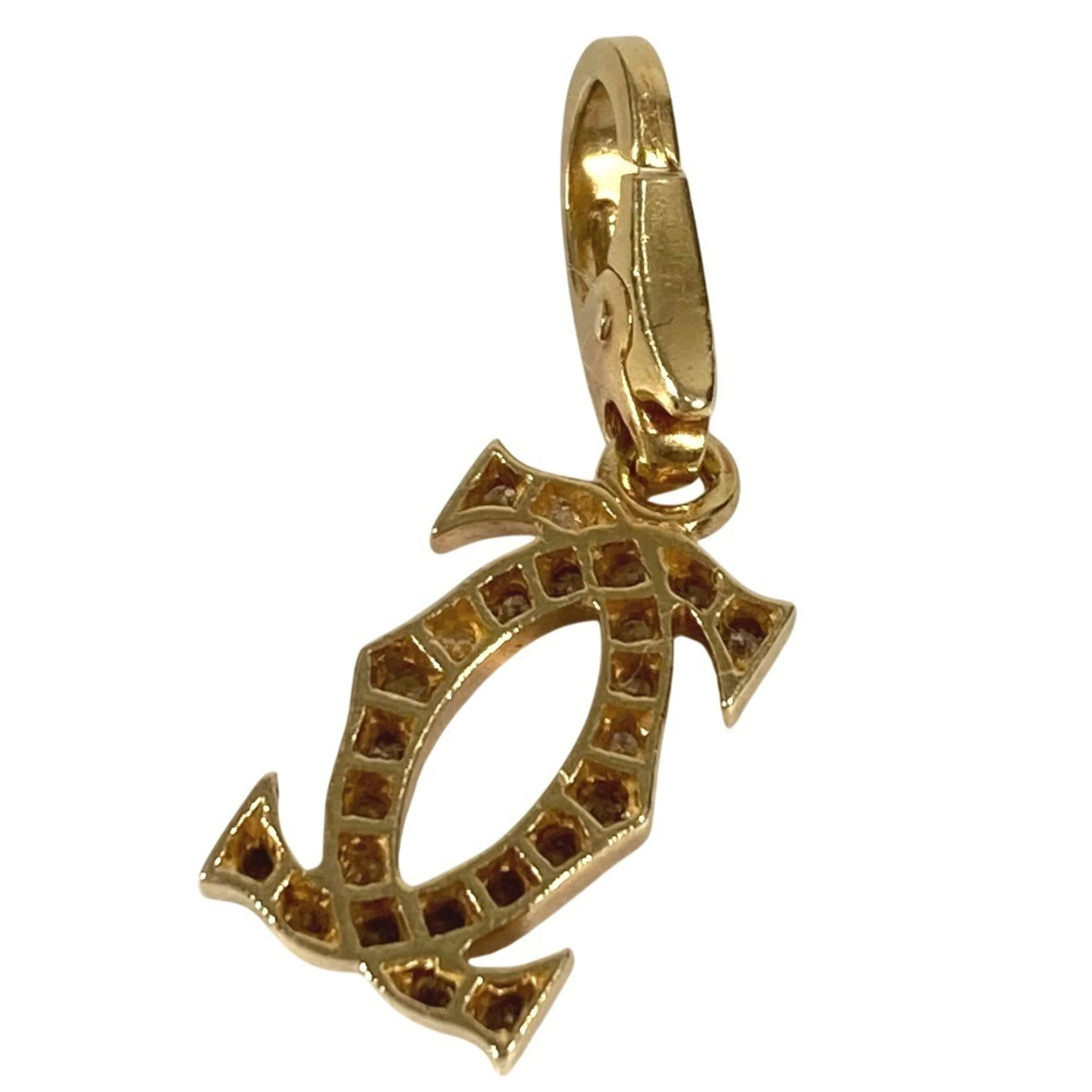 Pendant Necklace 18K Yellow Gold with Diamond - Image 5