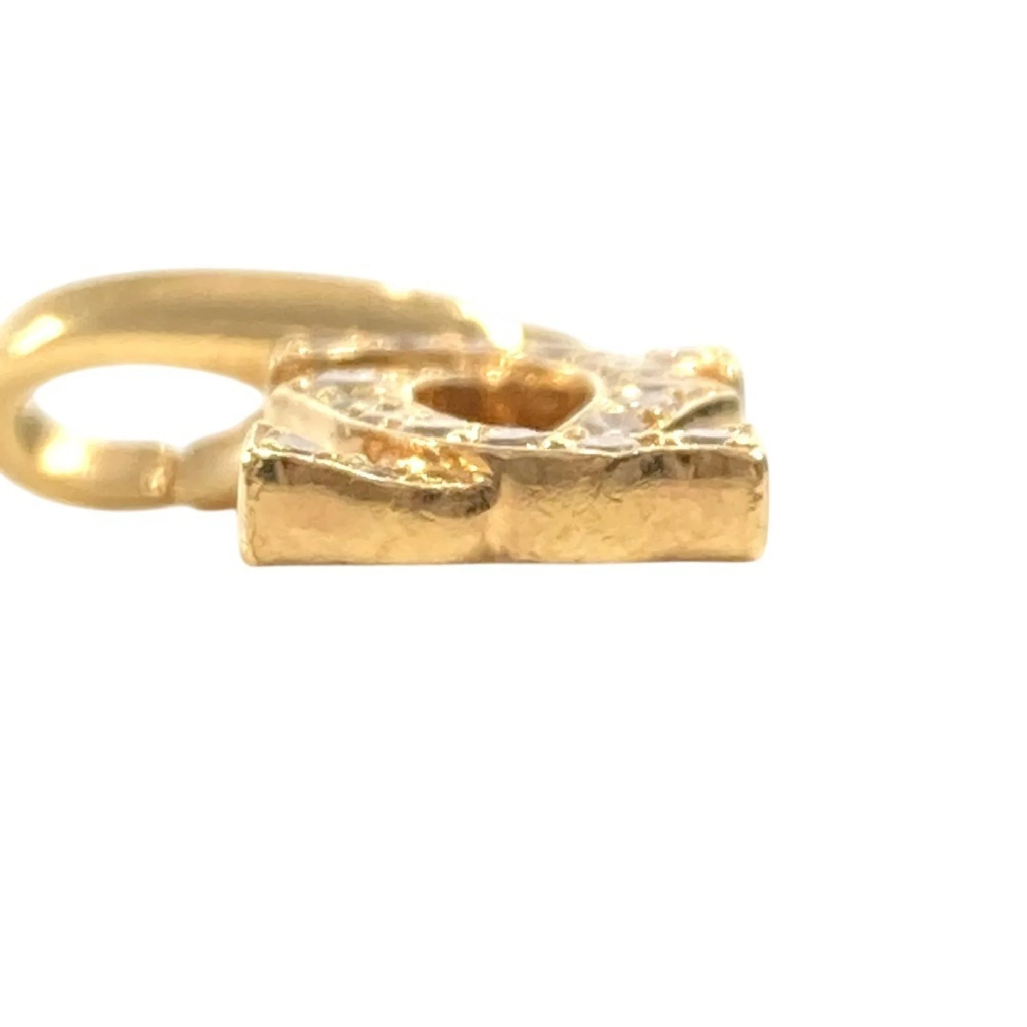 Pendant Necklace 18K Yellow Gold with Diamond - Image 7