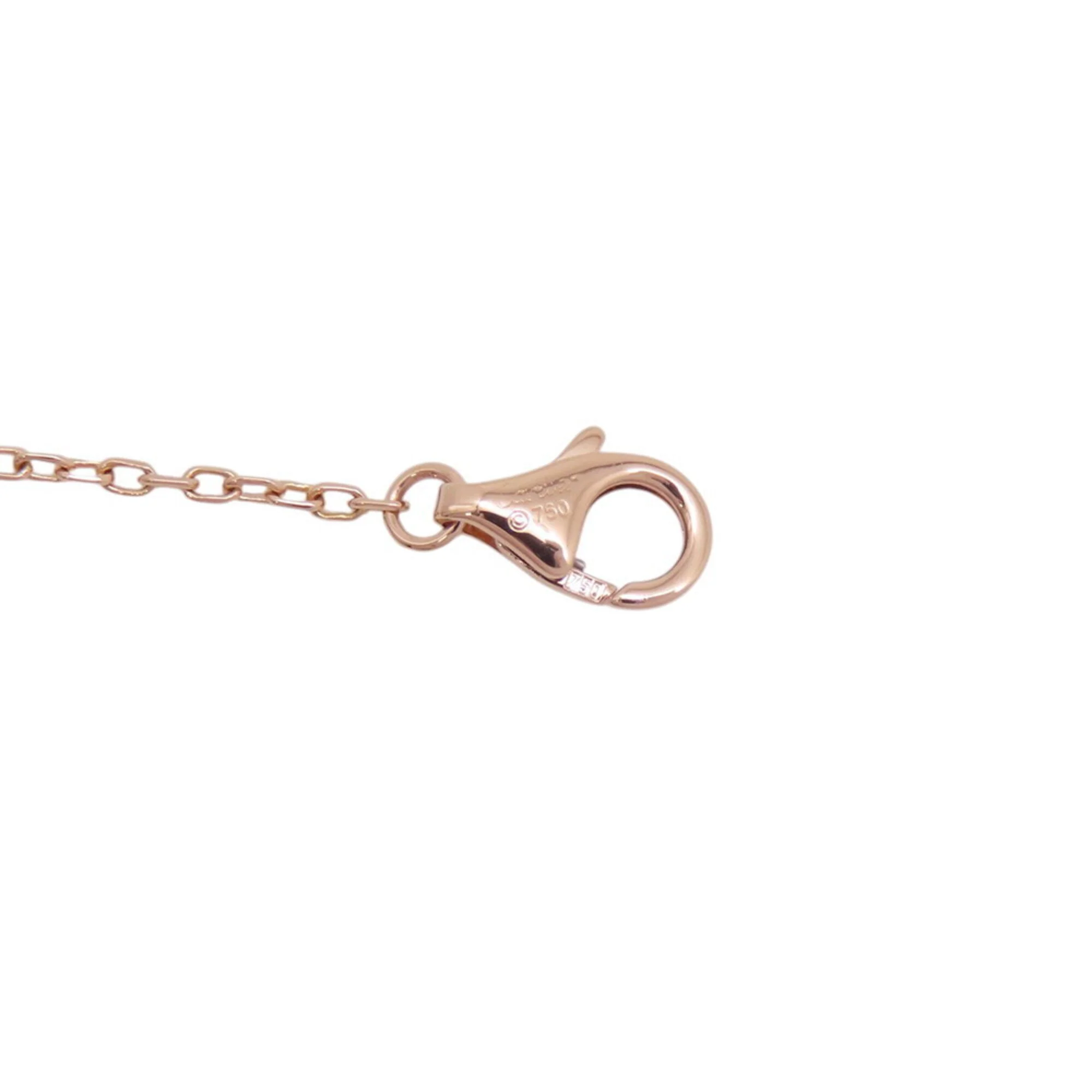 Trinity Pendant Necklace 18K Rose Gold - Image 9