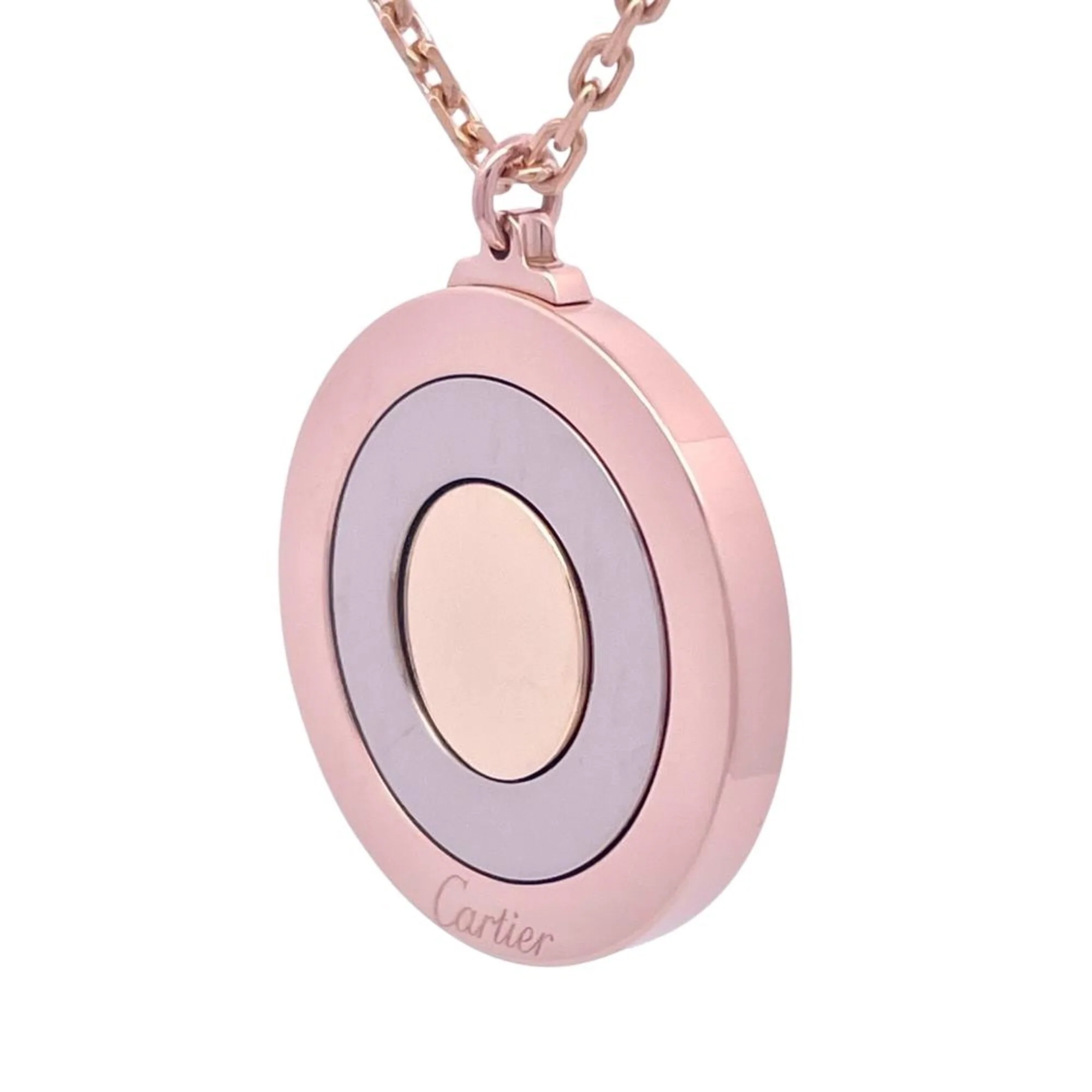 Trinity Pendant Necklace 18K Tricolor Gold - Image 3