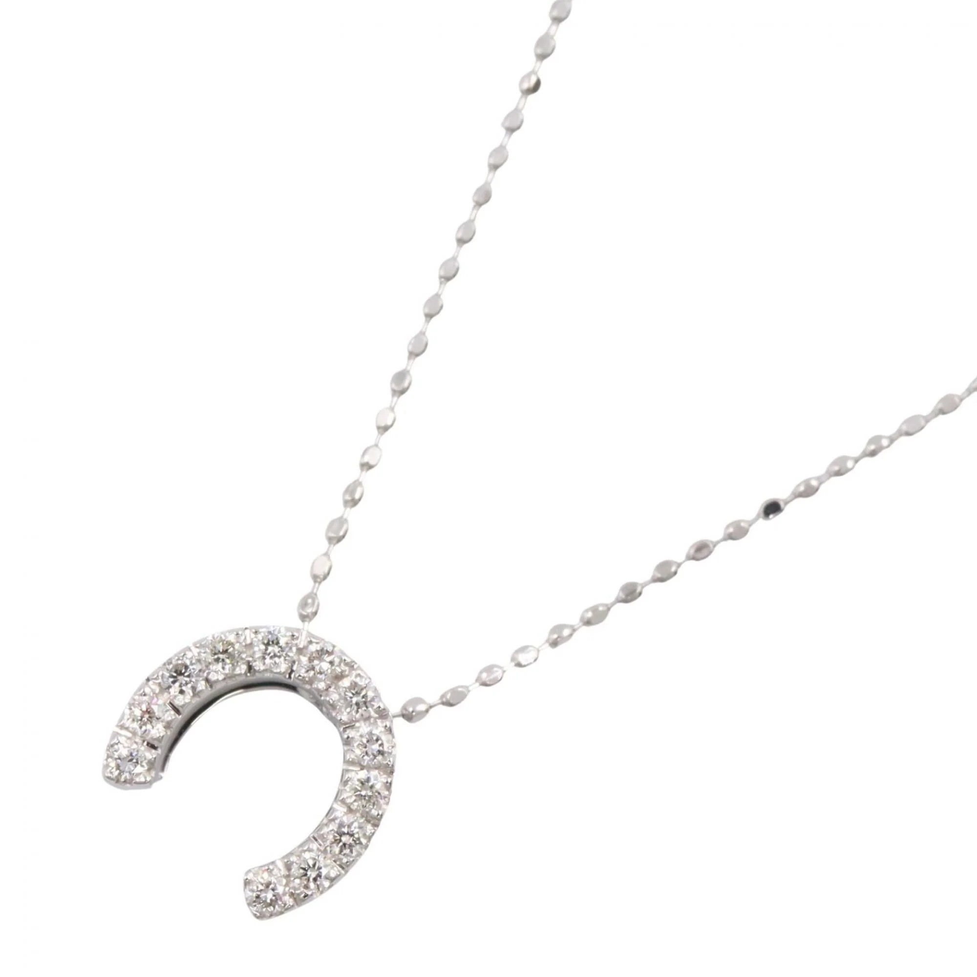 Pendant Necklace 18K White Gold