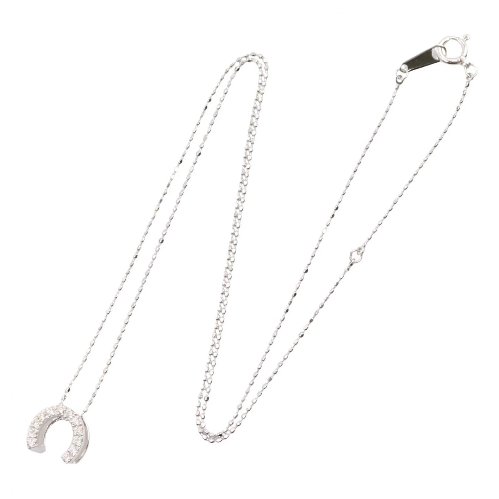Pendant Necklace 18K White Gold - Image 2