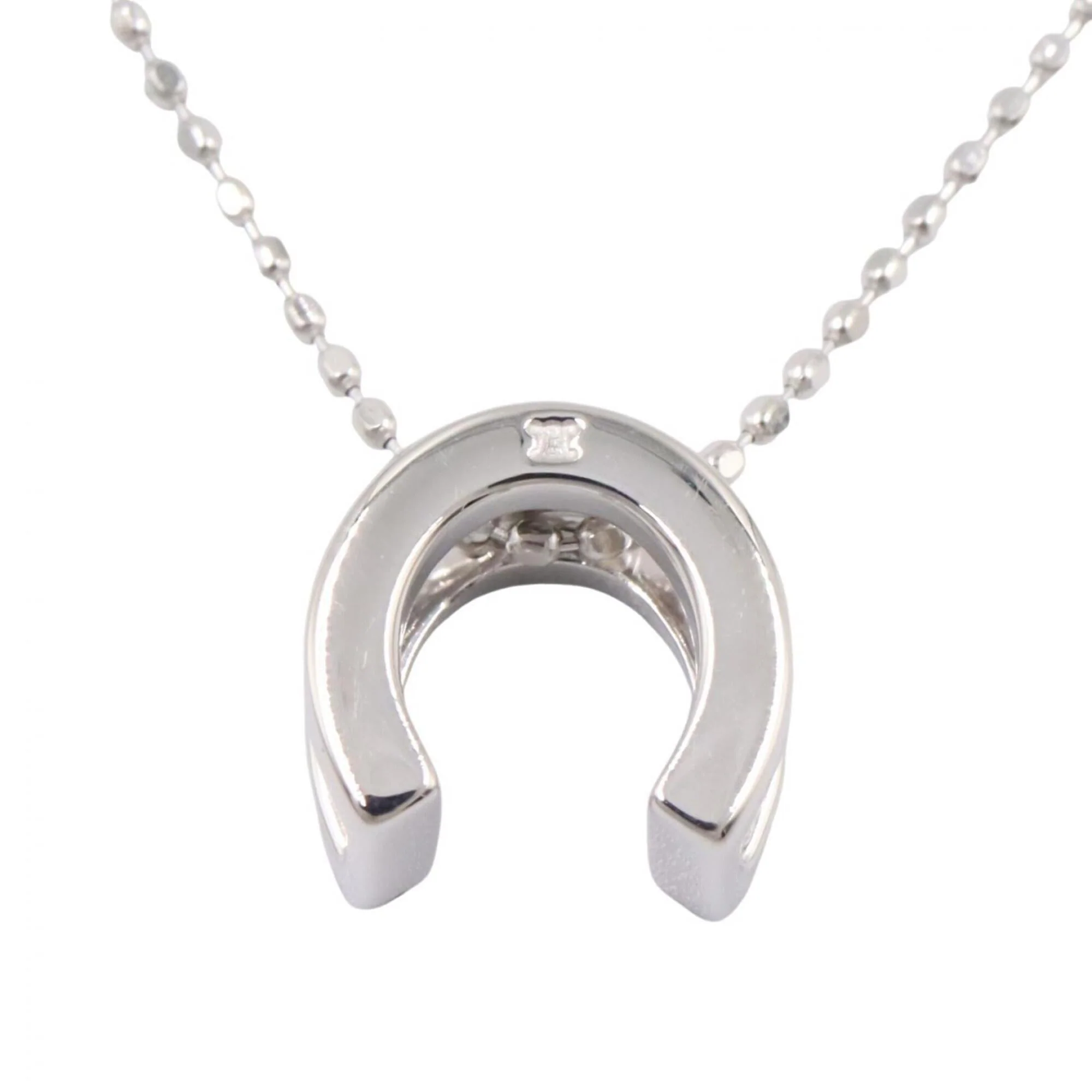 Pendant Necklace 18K White Gold - Image 3