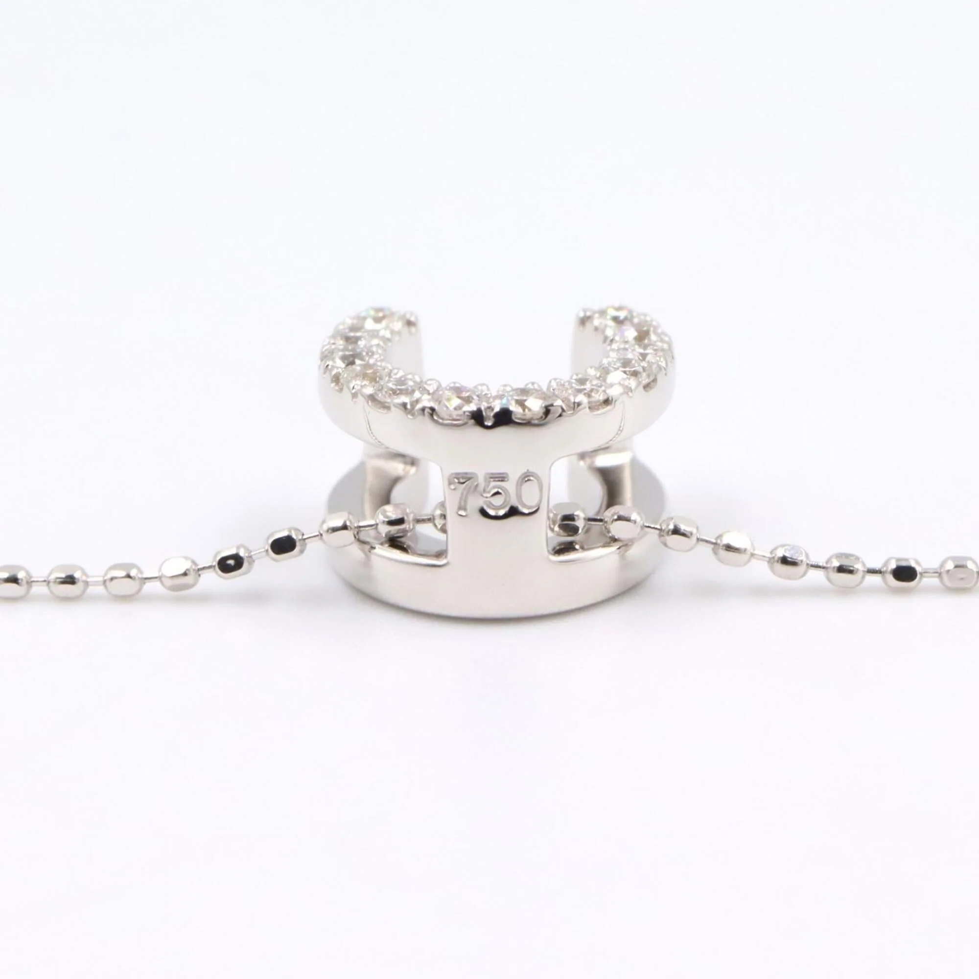 Pendant Necklace 18K White Gold - Image 4