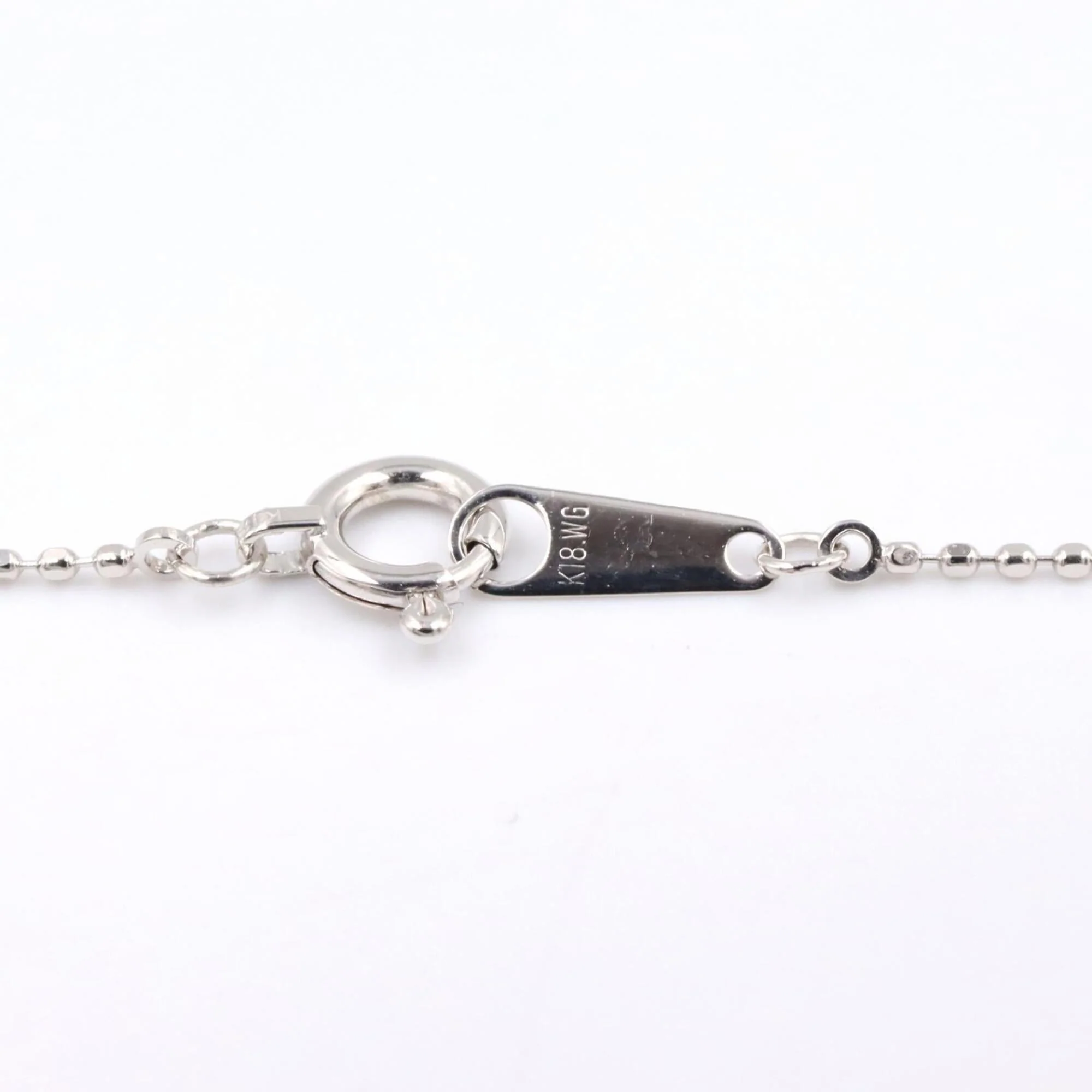 Pendant Necklace 18K White Gold - Image 5