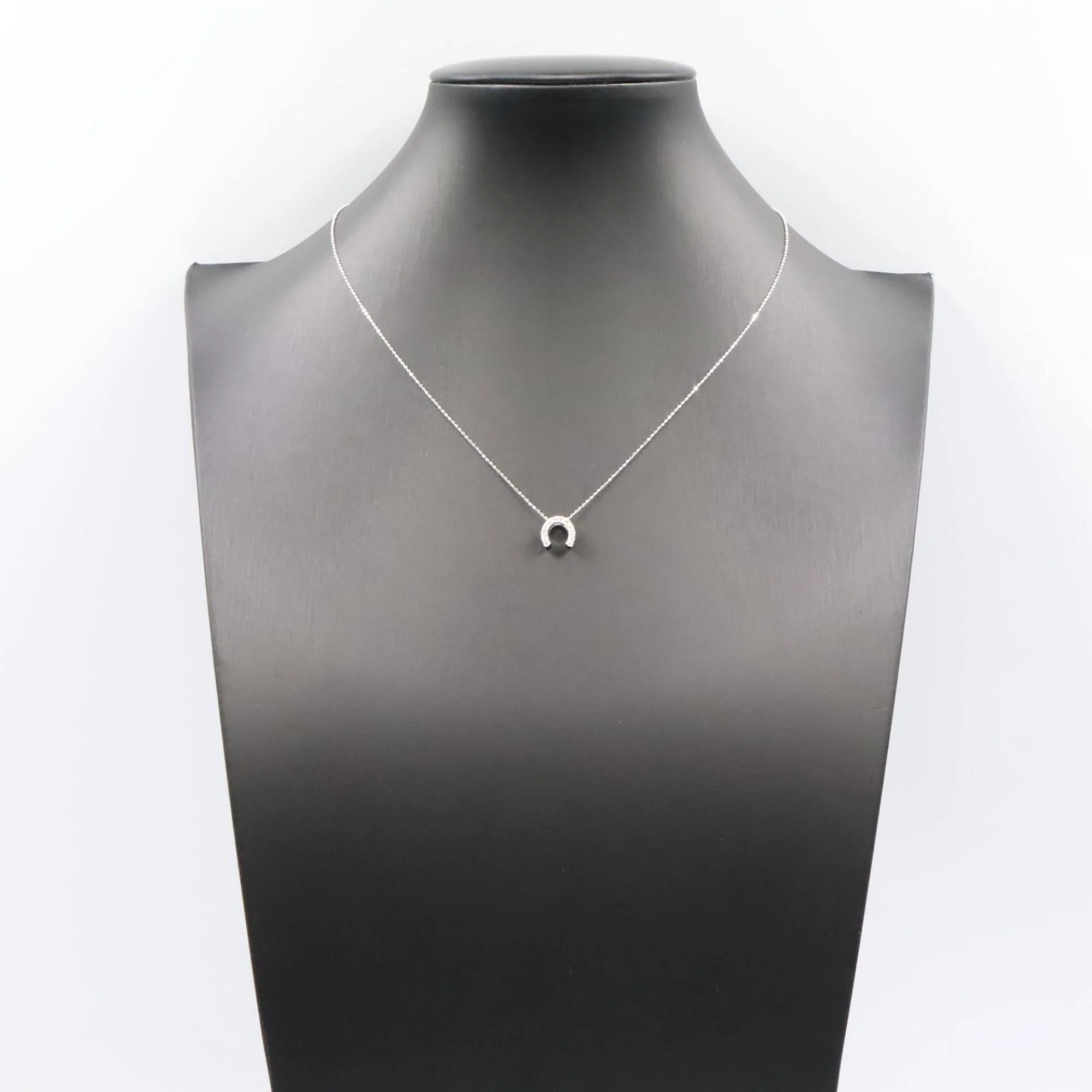 Pendant Necklace 18K White Gold - Image 7