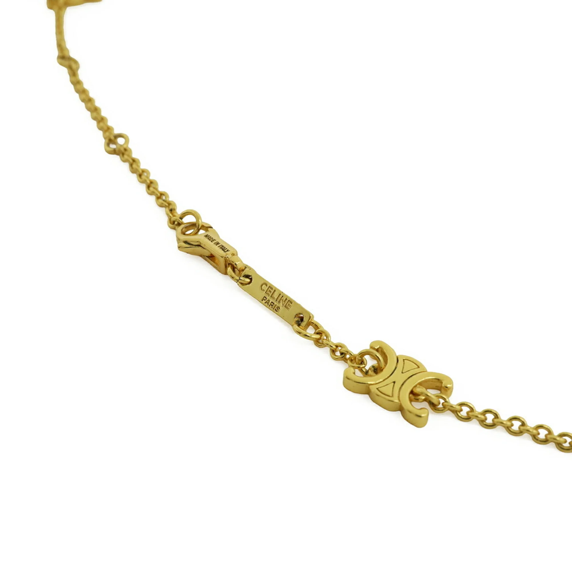 Pendant Necklace Brass Gold Mini - Image 5