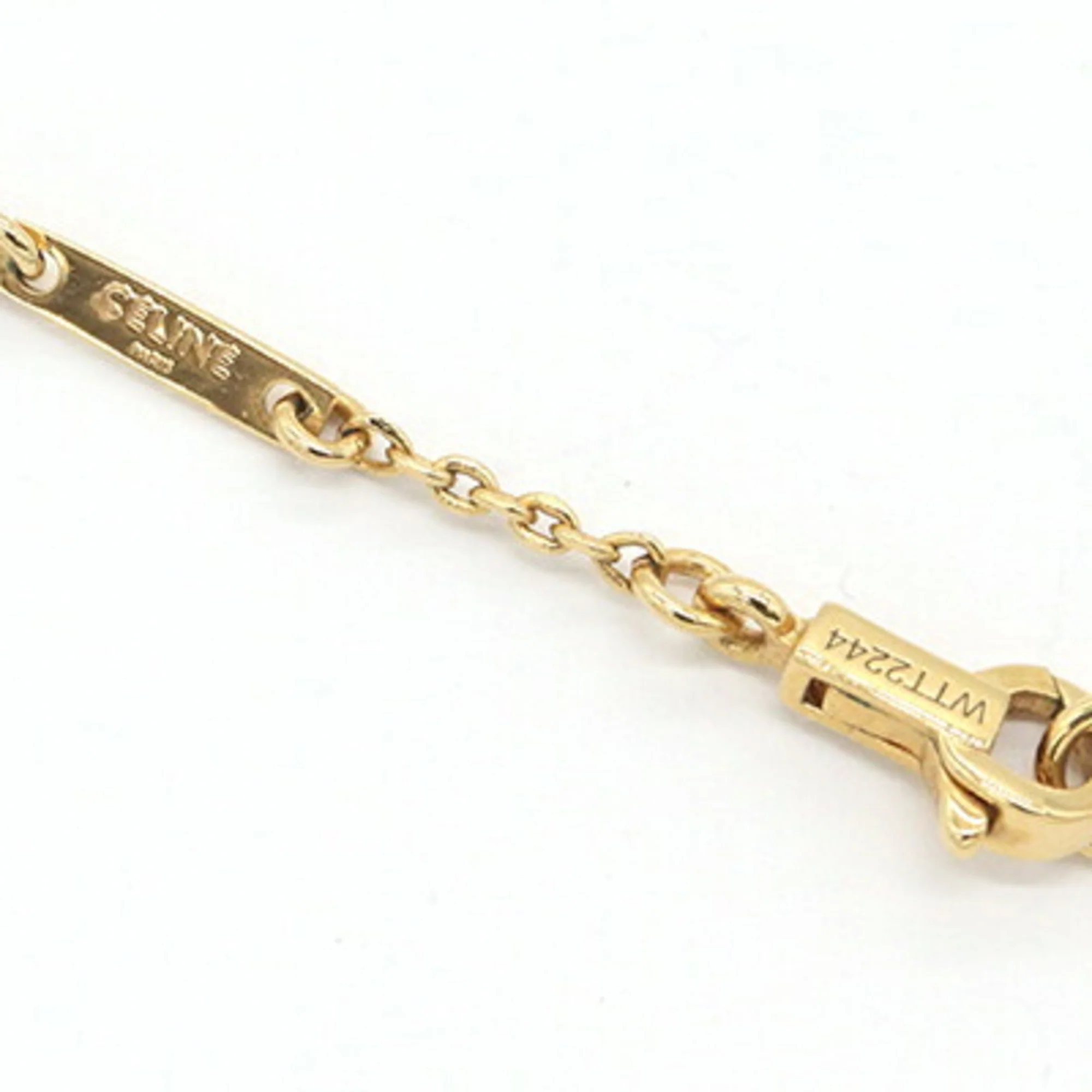 Pendant Necklace Gold Metal - Image 4