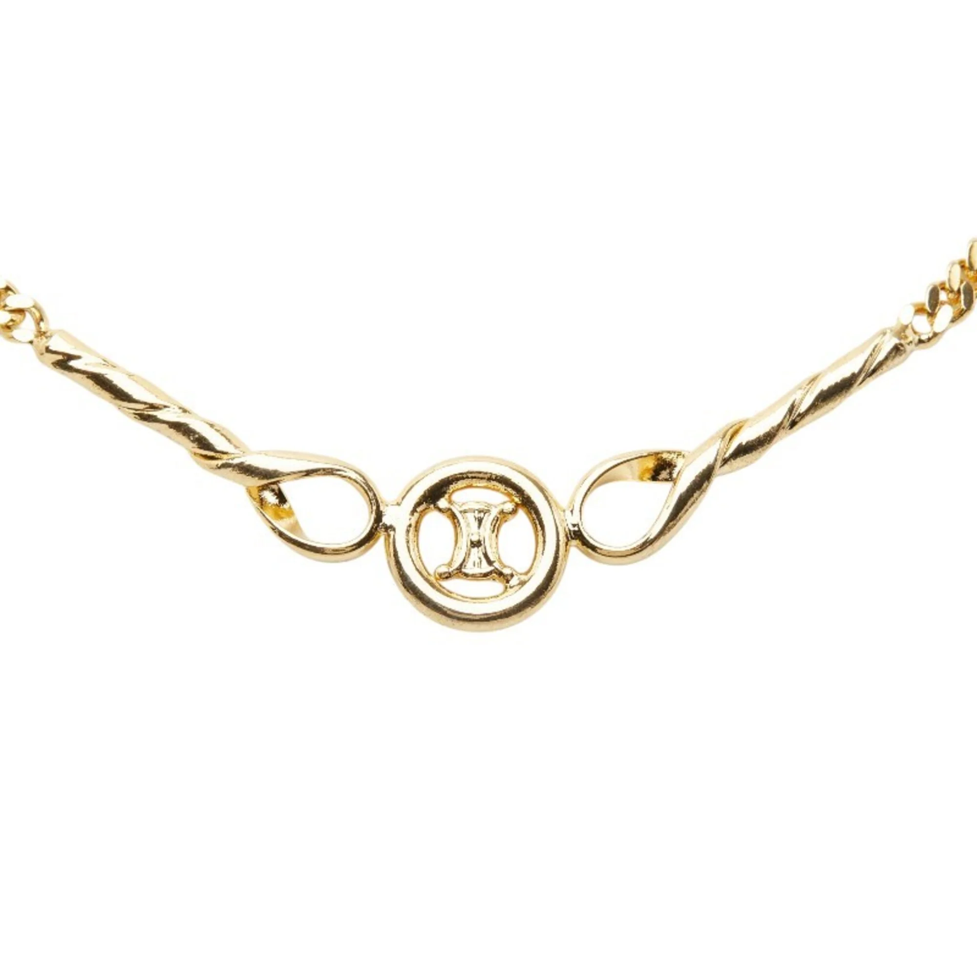 Triomphe Pendant Necklace Gold - Image 3