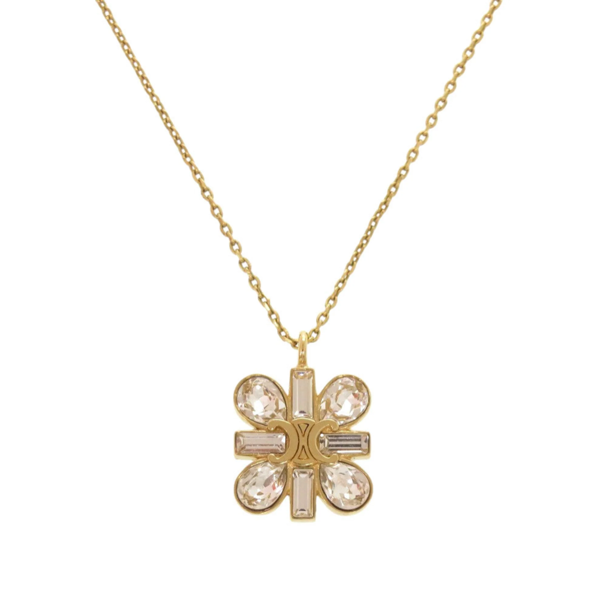 Triomphe Pendant Necklace Metal Gold