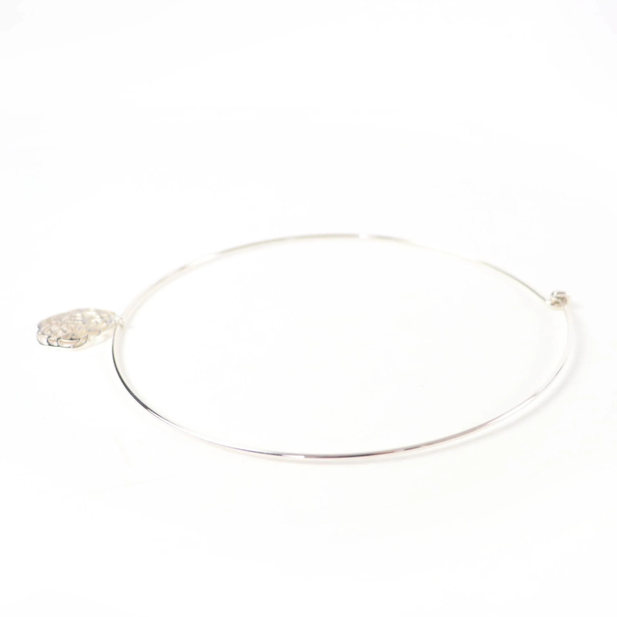 Camellia Necklace Sterling Silver - Image 2