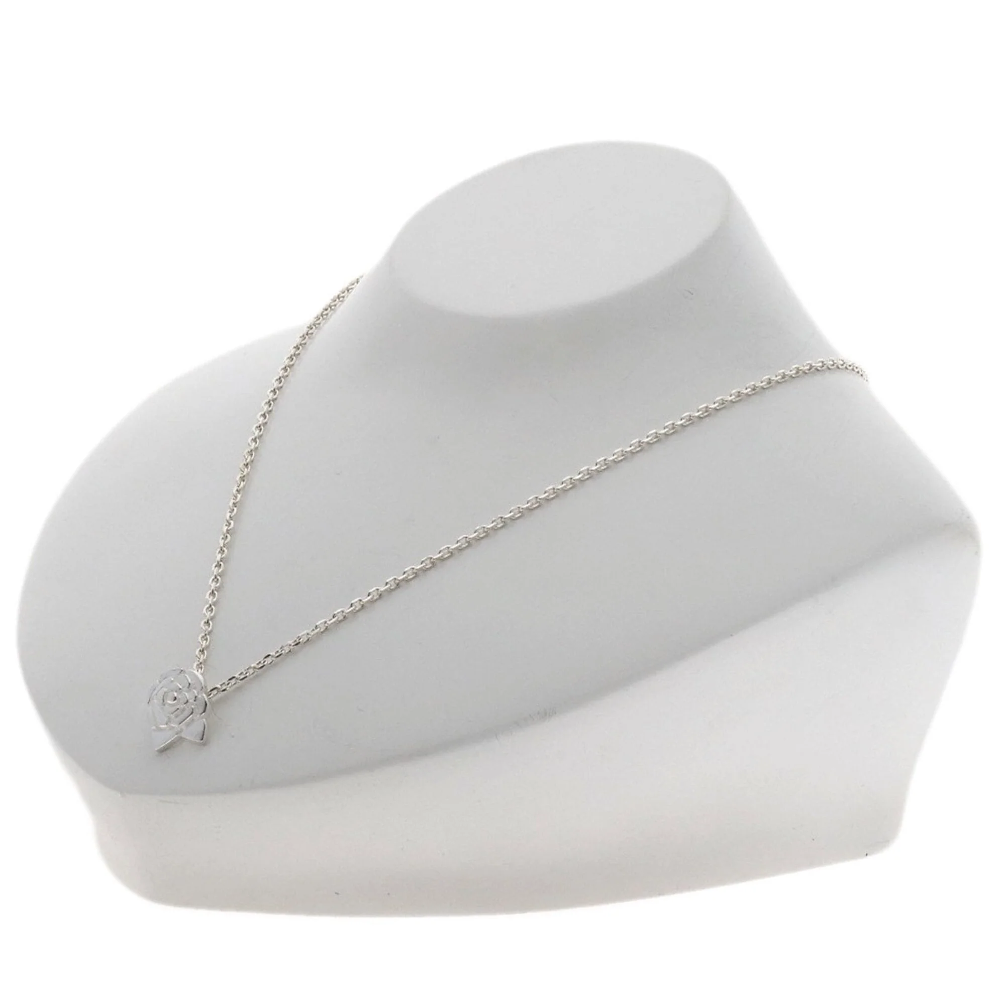 Camellia Pendant Necklace Metal - Image 4