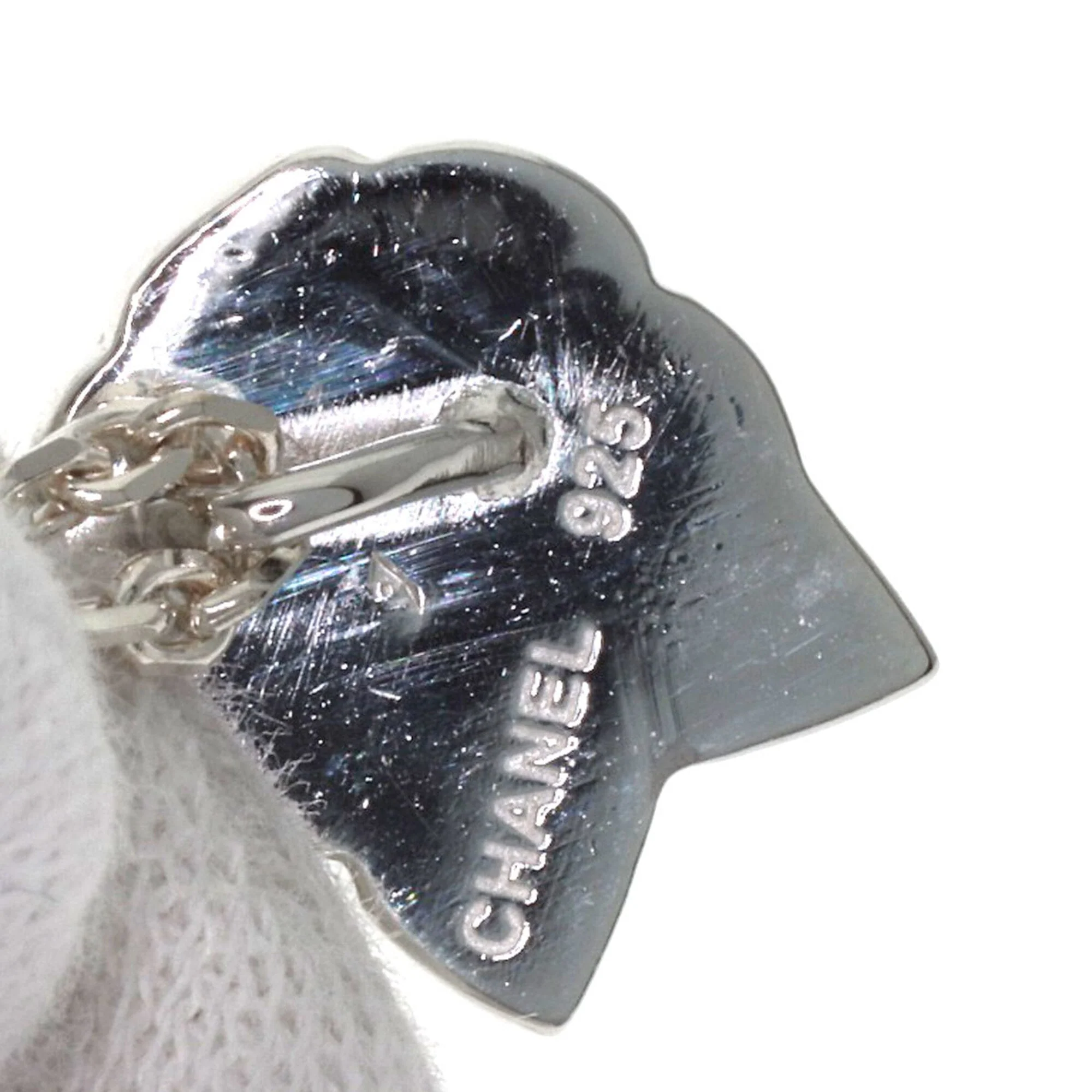 Camellia Pendant Necklace Metal - Image 5