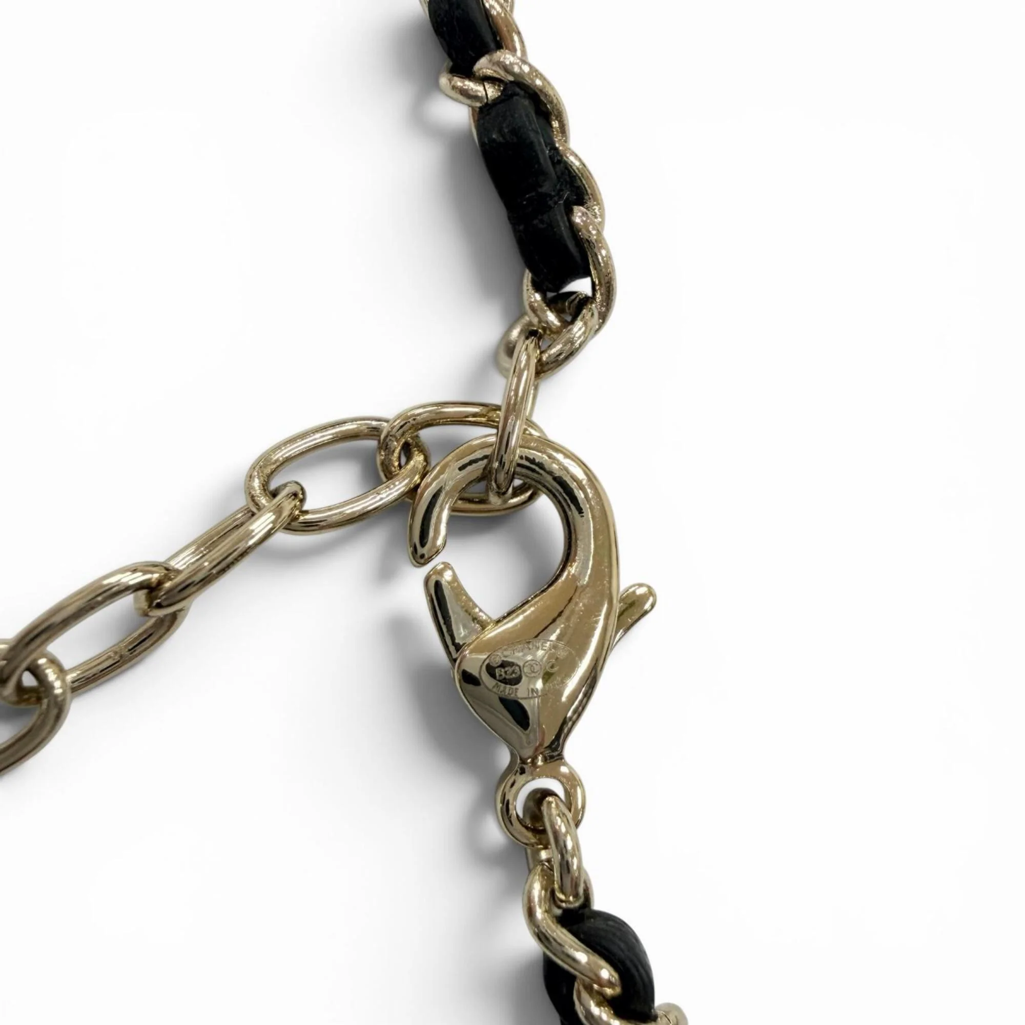CC Logo Chain Pendant Necklace Metal - Image 7