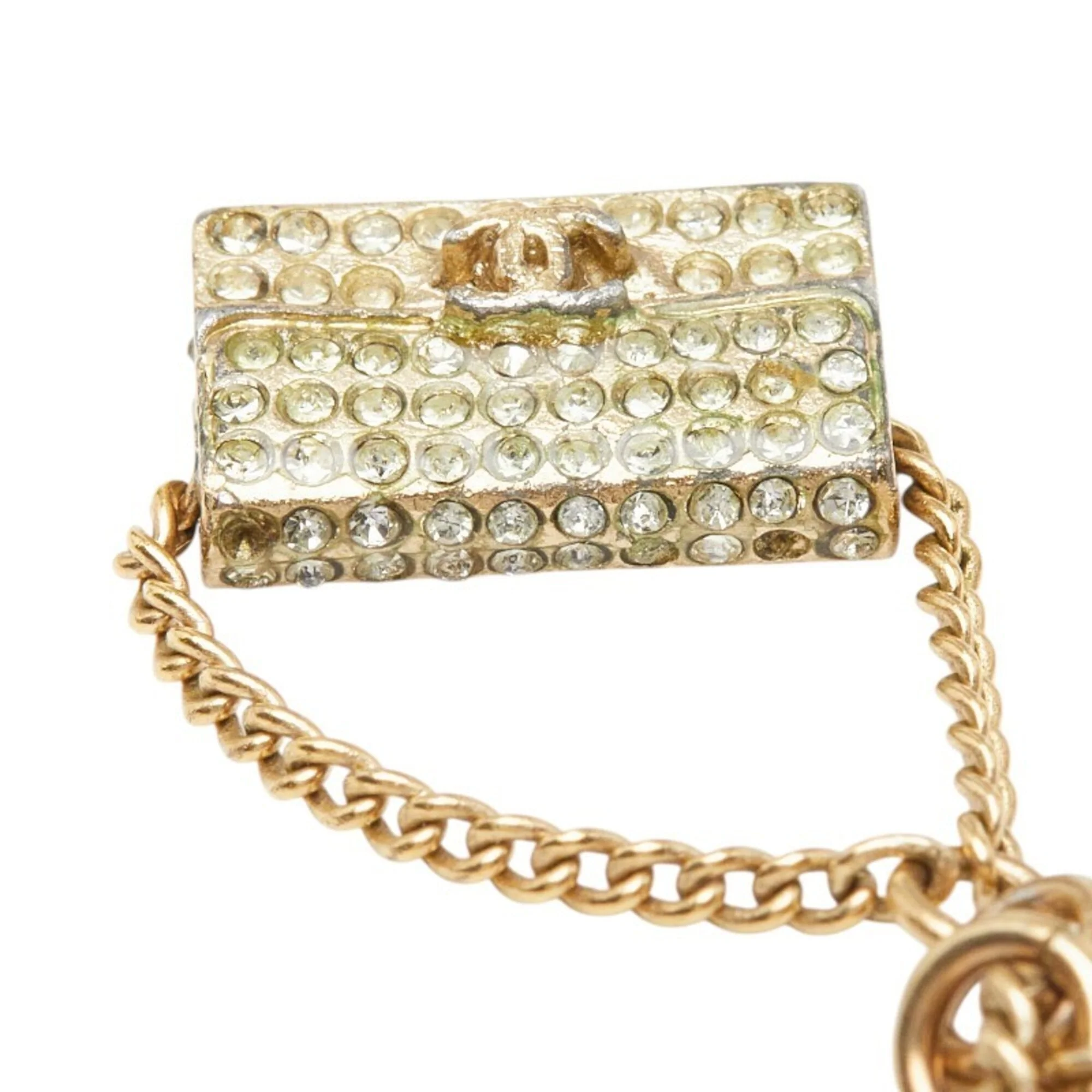 CC Logo Chain Pendant Necklace Metal - Image 6