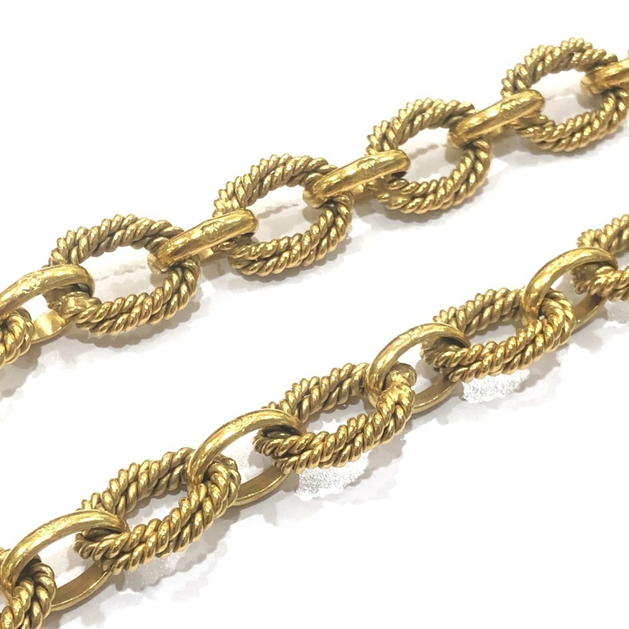 CC Logo Chain Pendant Necklace Metal - Image 7