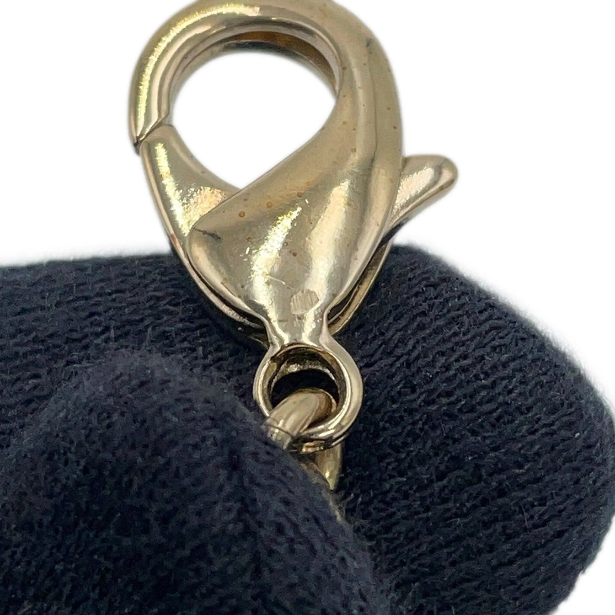CC Logo Lock Pendant Necklace Metal - Image 6