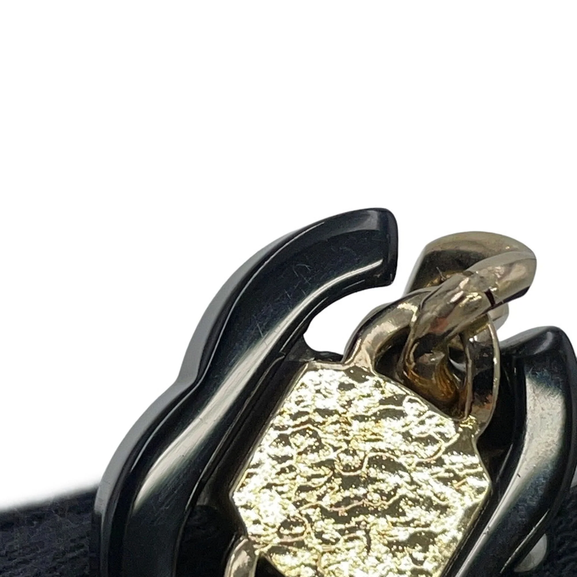 CC Logo Lock Pendant Necklace Metal - Image 8