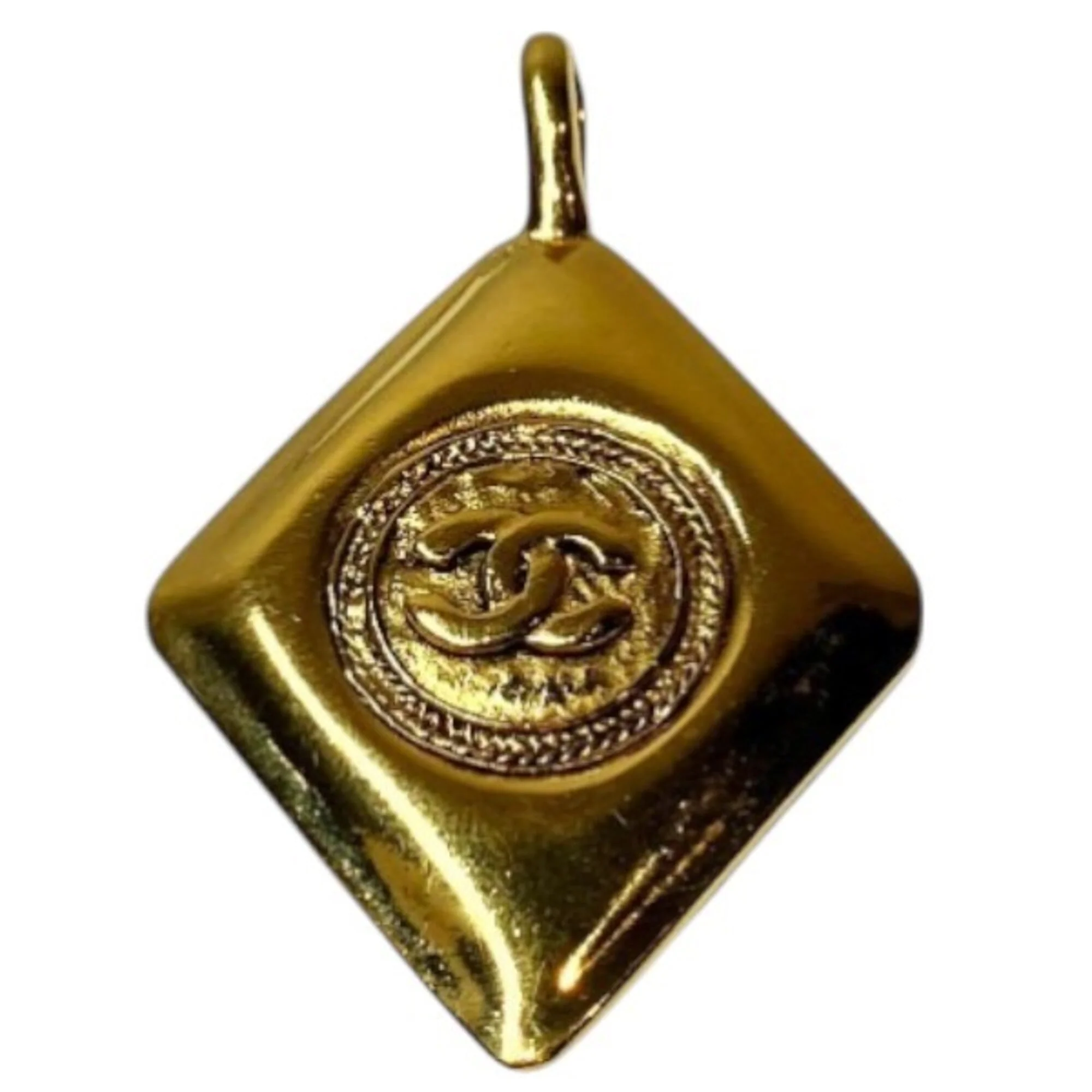 CC Logo Necklace Metal