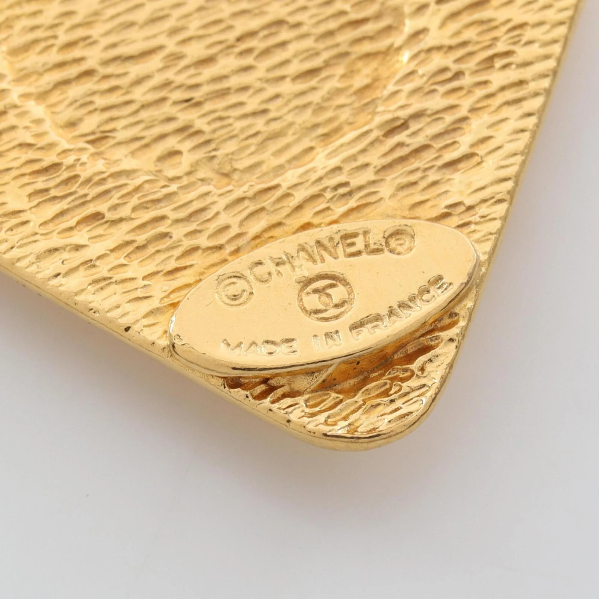 CC Logo Pendant Necklace Metal - Image 5