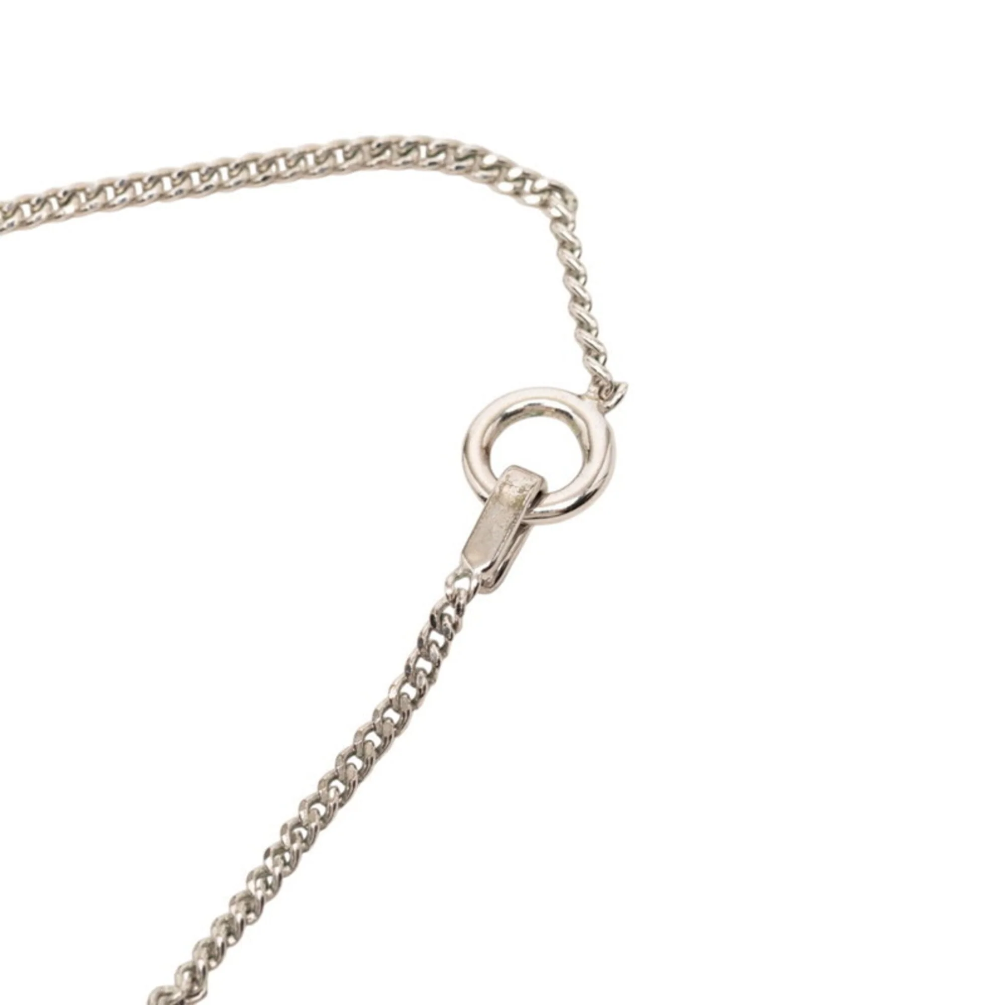 CC Logo Pendant Necklace Metal - Image 4
