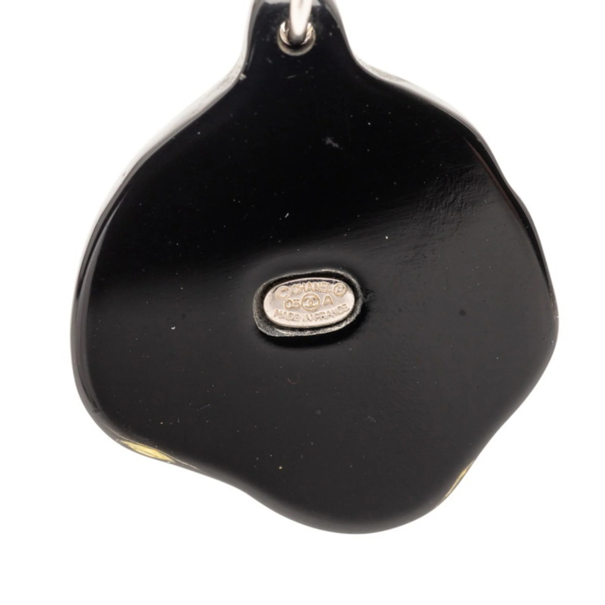 CC Logo Pendant Necklace Metal - Image 5