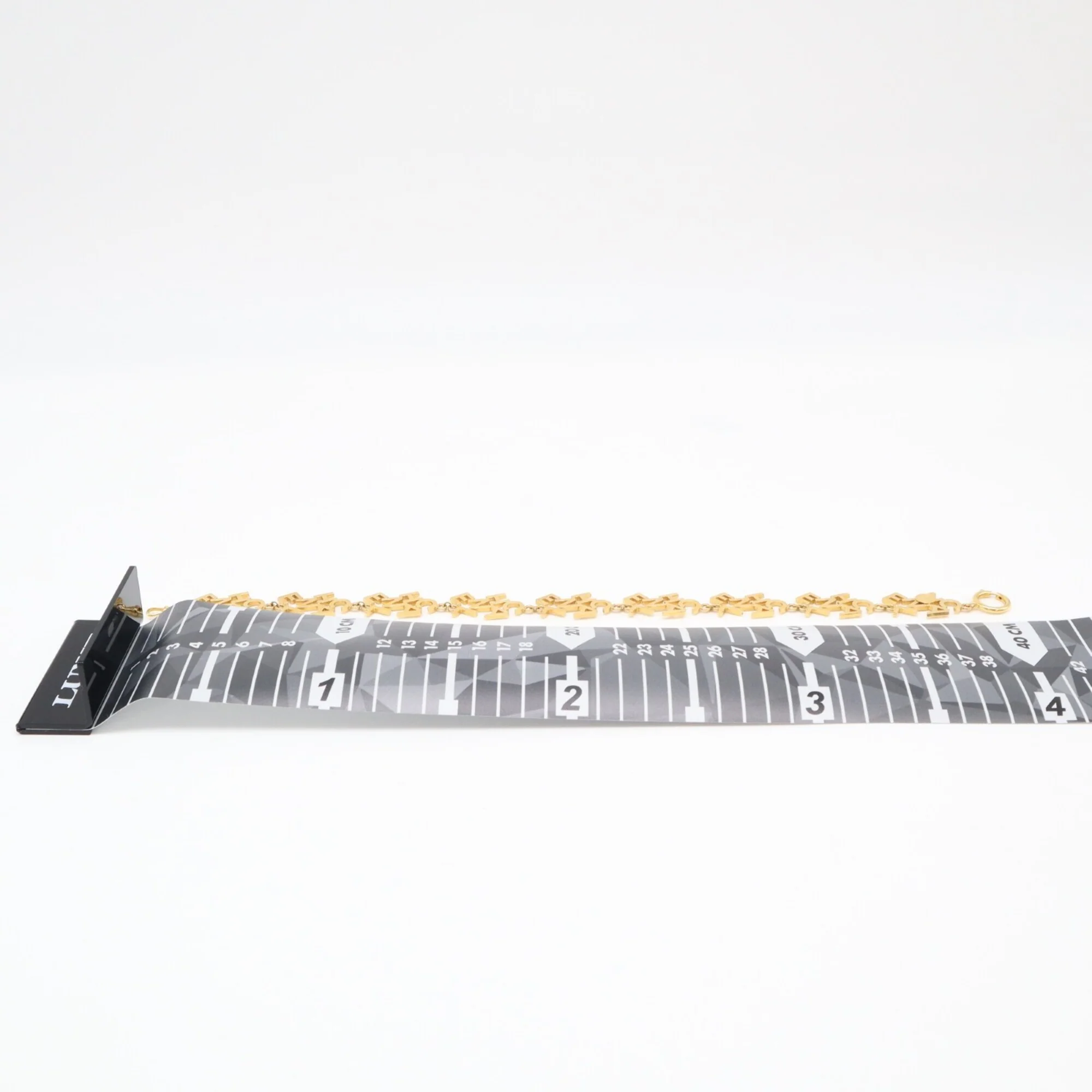 CC Logo Pendant Necklace Metal - Image 3