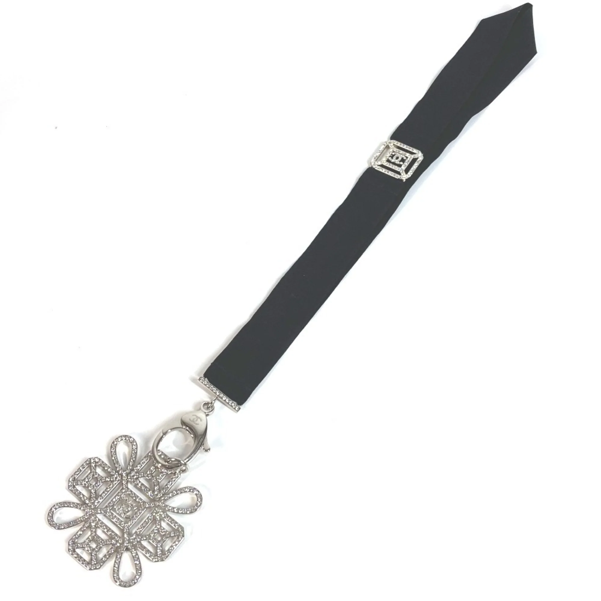 CC Logo Pendant Necklace Metal